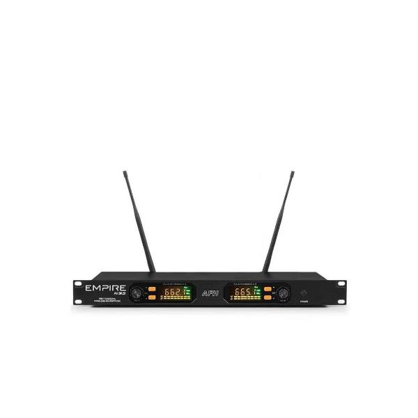 Empire Ricevitore Uhf A Rack Con 2 Canali 2 2 Uscite Bilanciate + 1 Uscita Mixata. AV.BR20