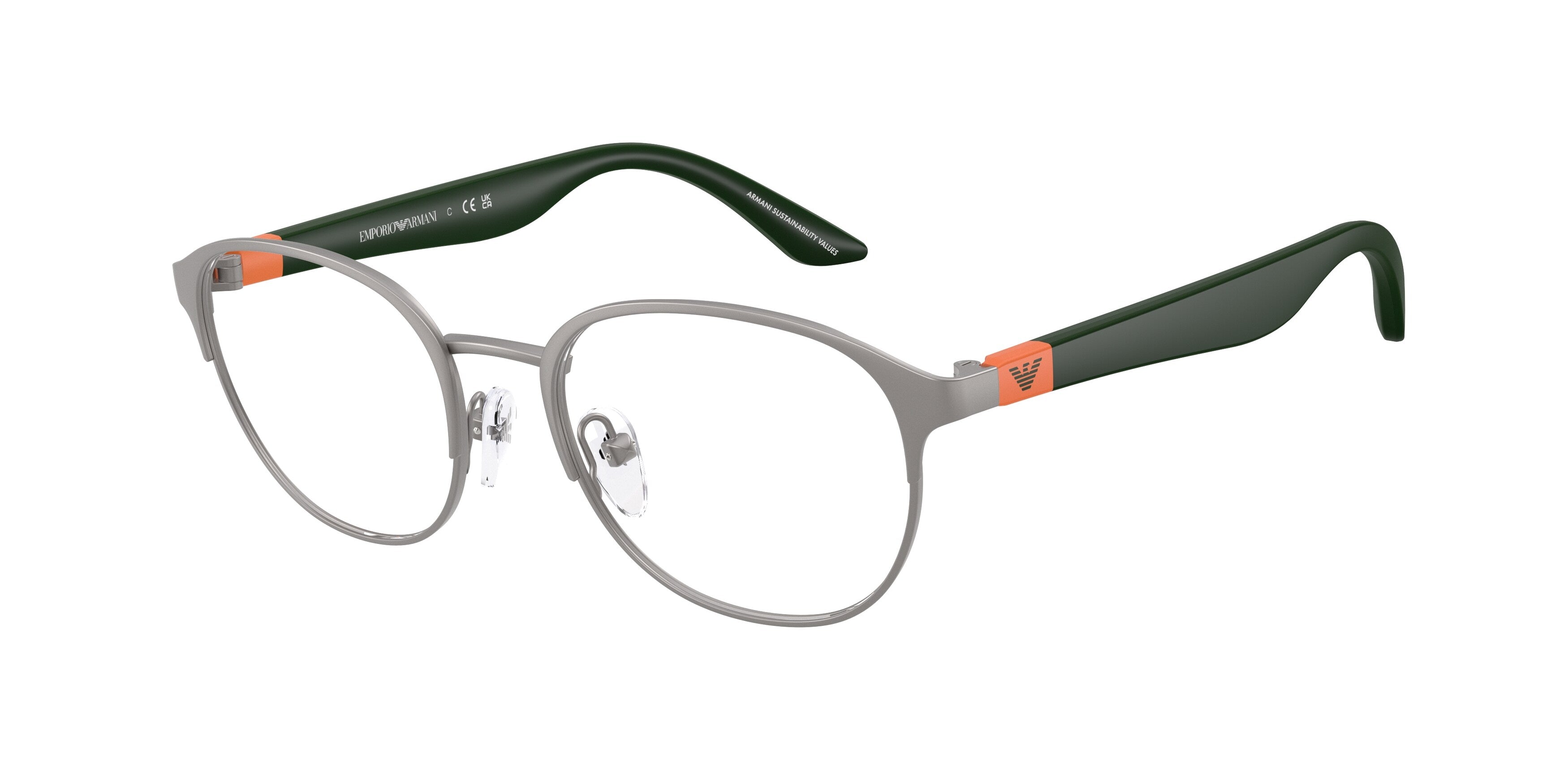 Emporio Armani Bambino Emporio Armani EK1002 3003 Montature da vista bambino Metallo Grigio Trasparente Pantos Normale Emporio Armani Bambino Emporio Armani EK1002 3003 Montature da vista bambino Metallo Grigio Trasparente Pantos Normale
