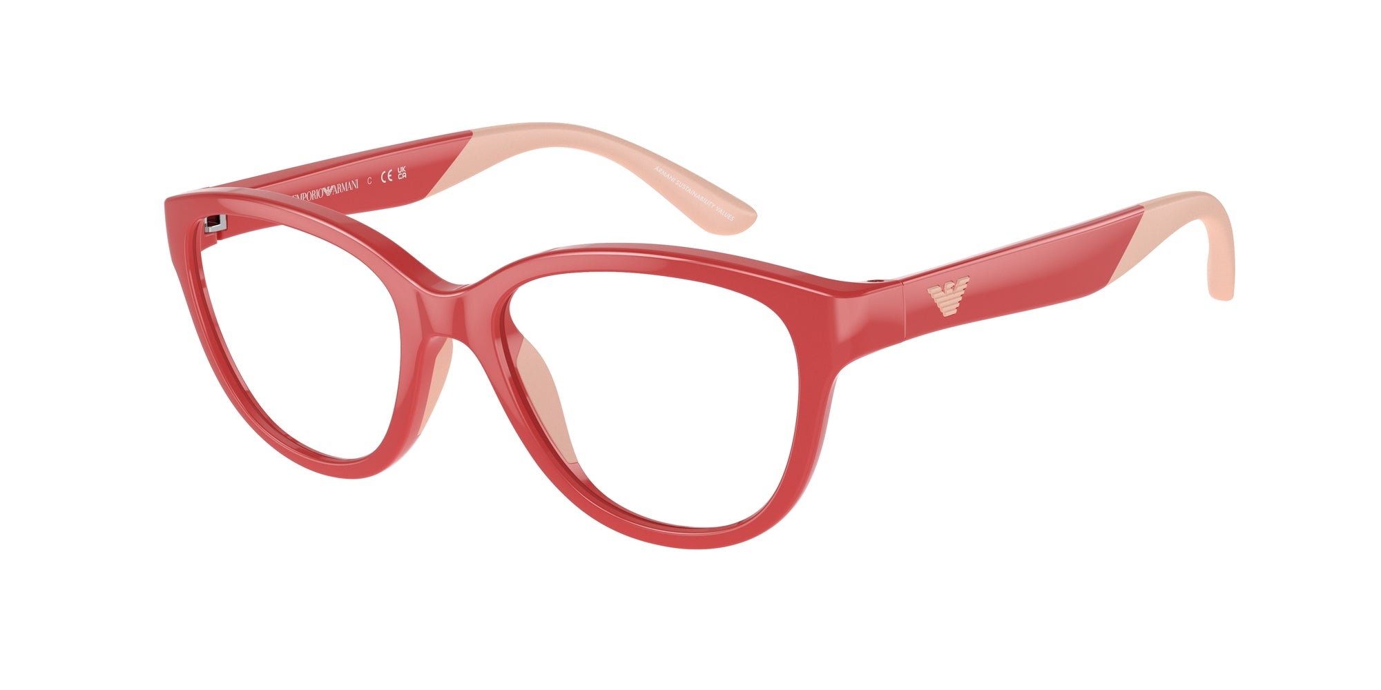 Emporio Armani Bambino Emporio Armani EK3002 5380 Montature da vista bambino Iniettato Rosa Cat Eye Normale Emporio Armani Bambino Emporio Armani EK3002 5380 Montature da vista bambino Iniettato Rosa Cat Eye Normale