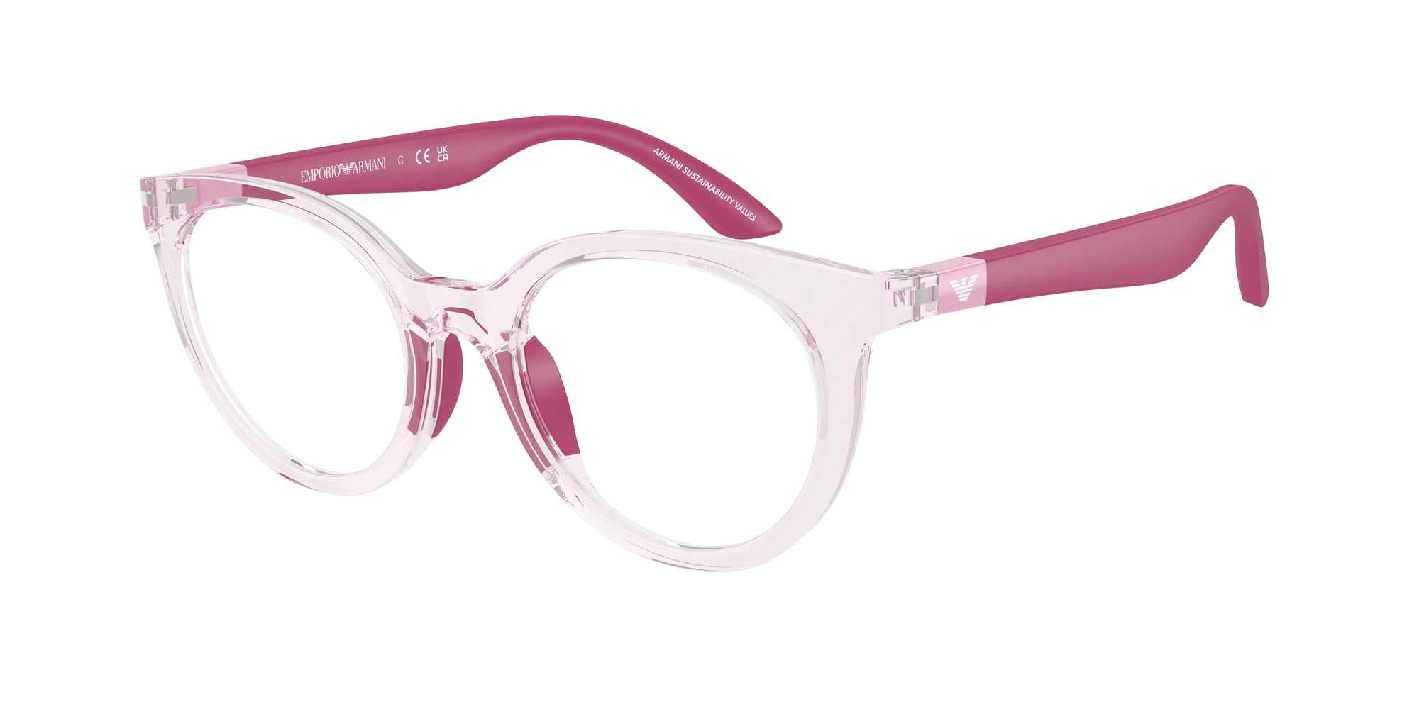 Emporio Armani Bambino Emporio Armani EK3007 6139 Montature da vista bambino Iniettato Rosa Pantos Normale Emporio Armani Bambino Emporio Armani EK3007 6139 Montature da vista bambino Iniettato Rosa Pantos Normale