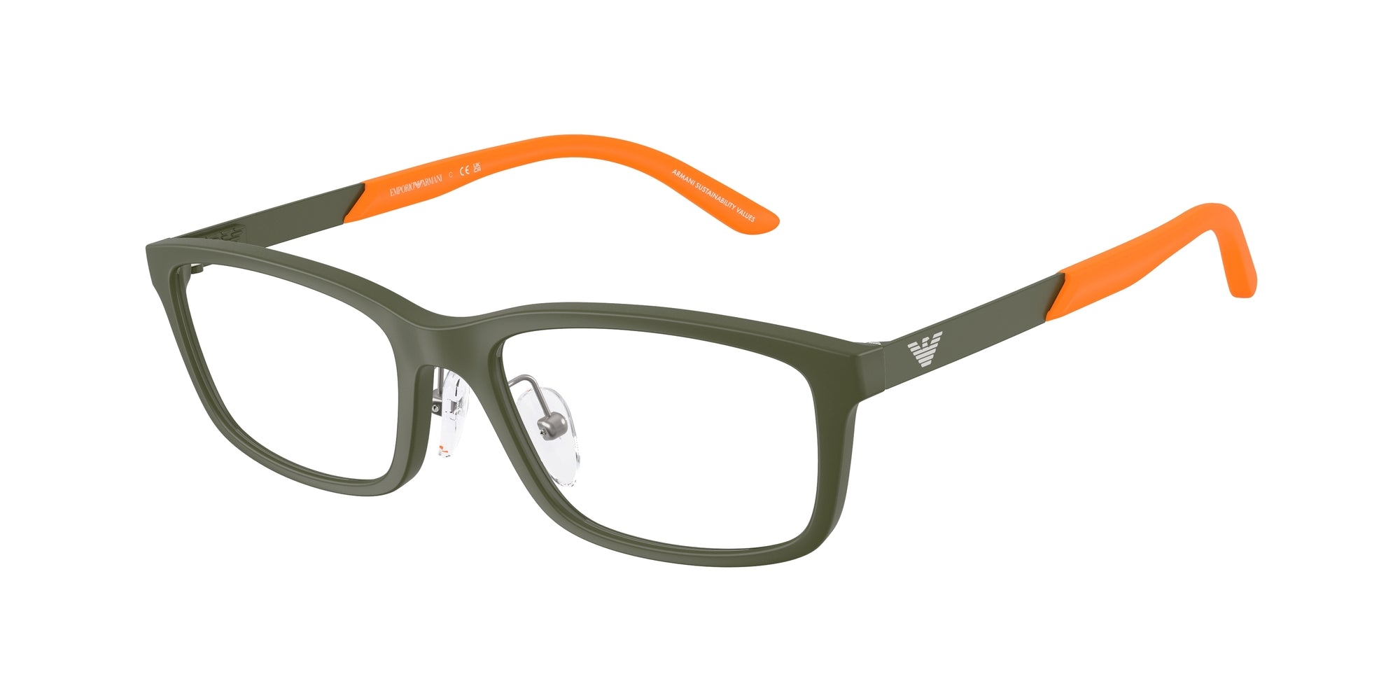 Emporio Armani Bambino Emporio Armani EK3009 6189 Montature da vista bambino Iniettato Verde Squadrata Normale Emporio Armani Bambino Emporio Armani EK3009 6189 Montature da vista bambino Iniettato Verde Squadrata Normale