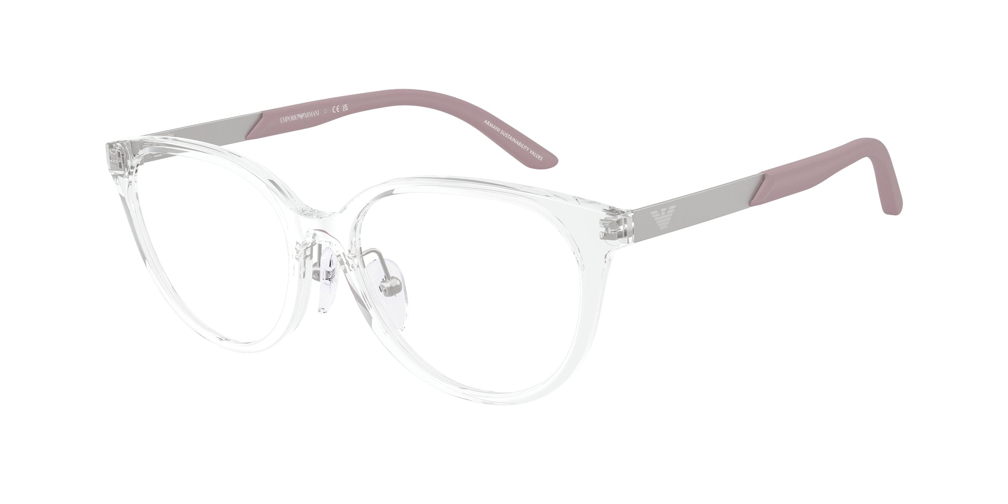 Emporio Armani Bambino Emporio Armani EK3010 5893 Montature da vista bambino Iniettato Trasparente Cat Eye Normale Emporio Armani Bambino Emporio Armani EK3010 5893 Montature da vista bambino Iniettato Trasparente Cat Eye Normale