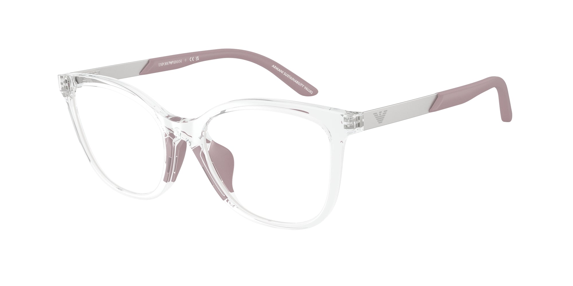 Emporio Armani Bambino Emporio Armani EK3011U 5893 Montature da vista bambino Iniettato Trasparente Farfalla Normale Emporio Armani Bambino Emporio Armani EK3011U 5893 Montature da vista bambino Iniettato Trasparente Farfalla Normale
