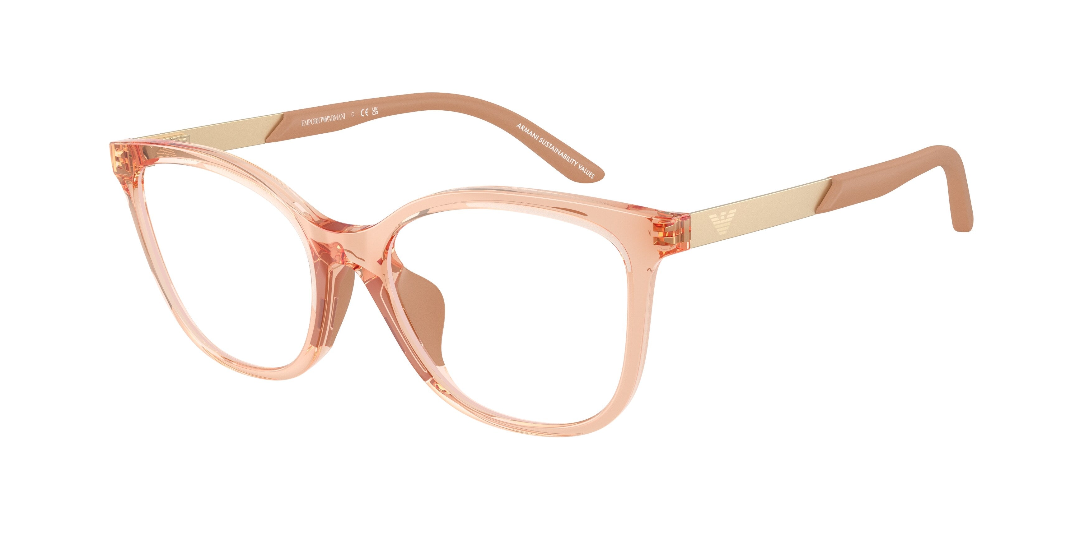 Emporio Armani Bambino Emporio Armani EK3011U 6347 Montature da vista bambino Iniettato Beige Farfalla Normale Emporio Armani Bambino Emporio Armani EK3011U 6347 Montature da vista bambino Iniettato Beige Farfalla Normale
