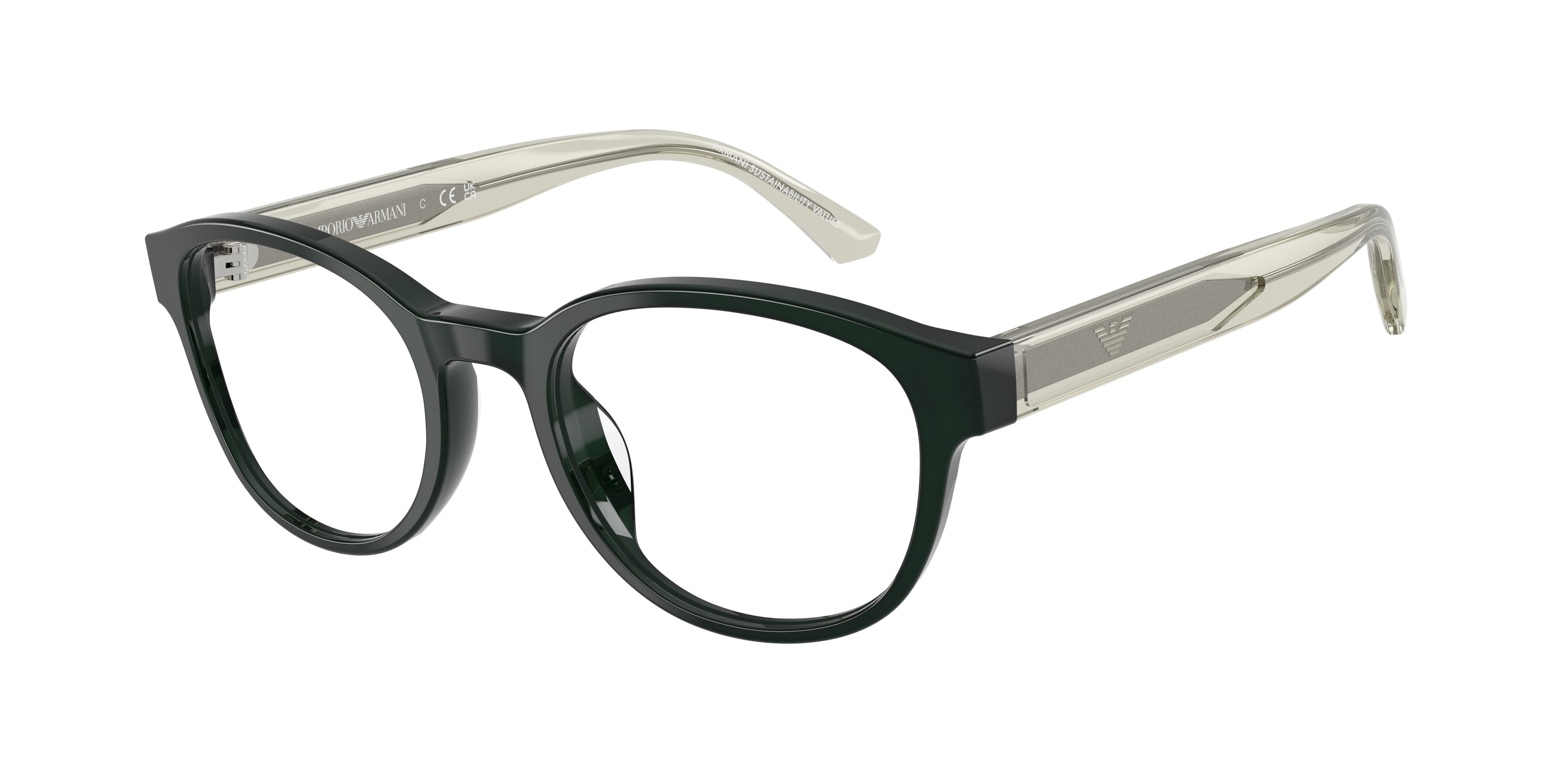 Emporio Armani Bambino Emporio Armani EK3012U 6381 Montature da vista bambino Acetato Verde Trasparente Pantos Normale Emporio Armani Bambino Emporio Armani EK3012U 6381 Montature da vista bambino Acetato Verde Trasparente Pantos Normale
