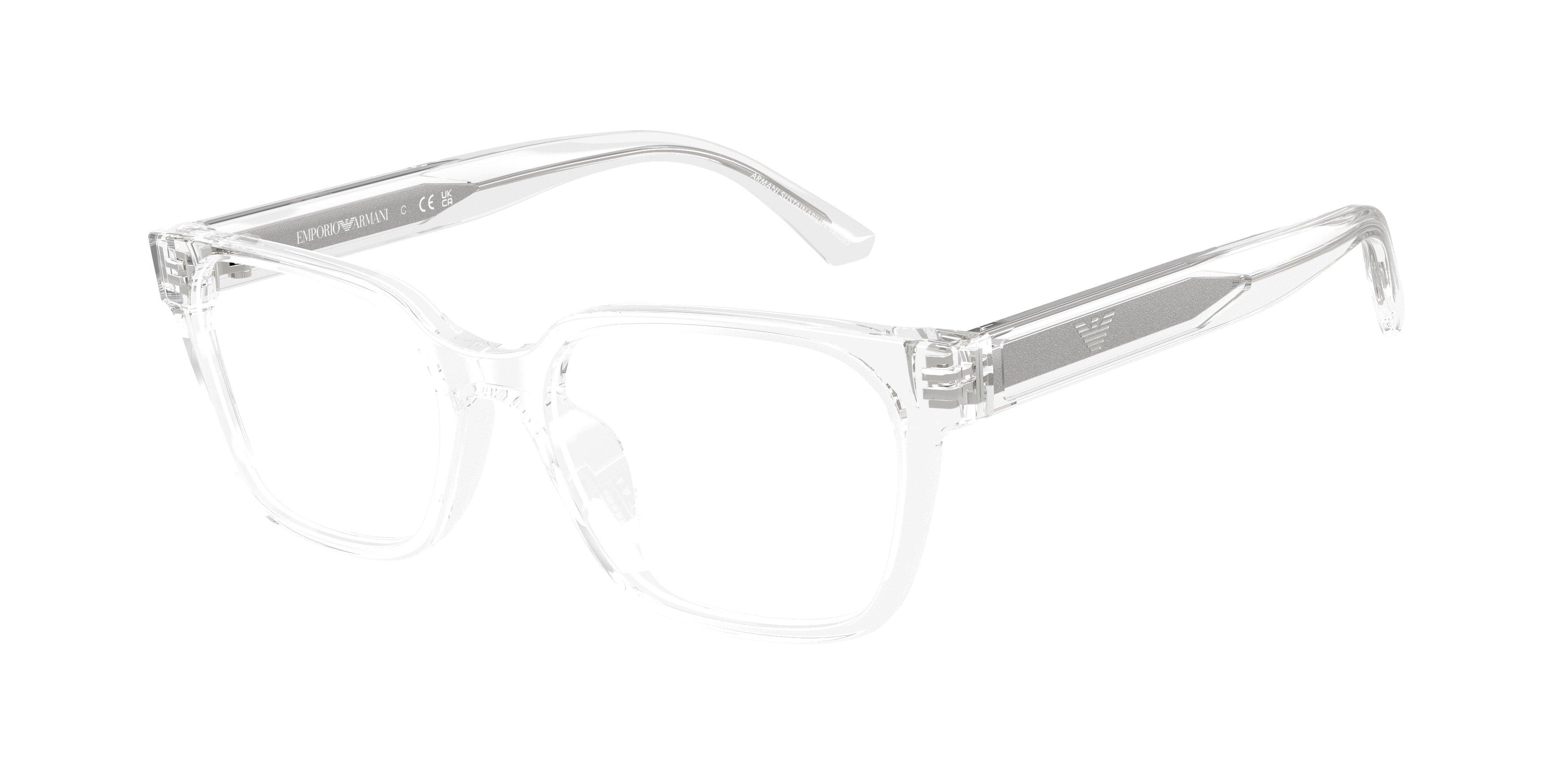 Emporio Armani Bambino Emporio Armani EK3013U 6344 Montature da vista bambino Acetato Trasparente Trasparente Squadrata Normale Emporio Armani Bambino Emporio Armani EK3013U 6344 Montature da vista bambino Acetato Trasparente Trasparente Squadrata Normale