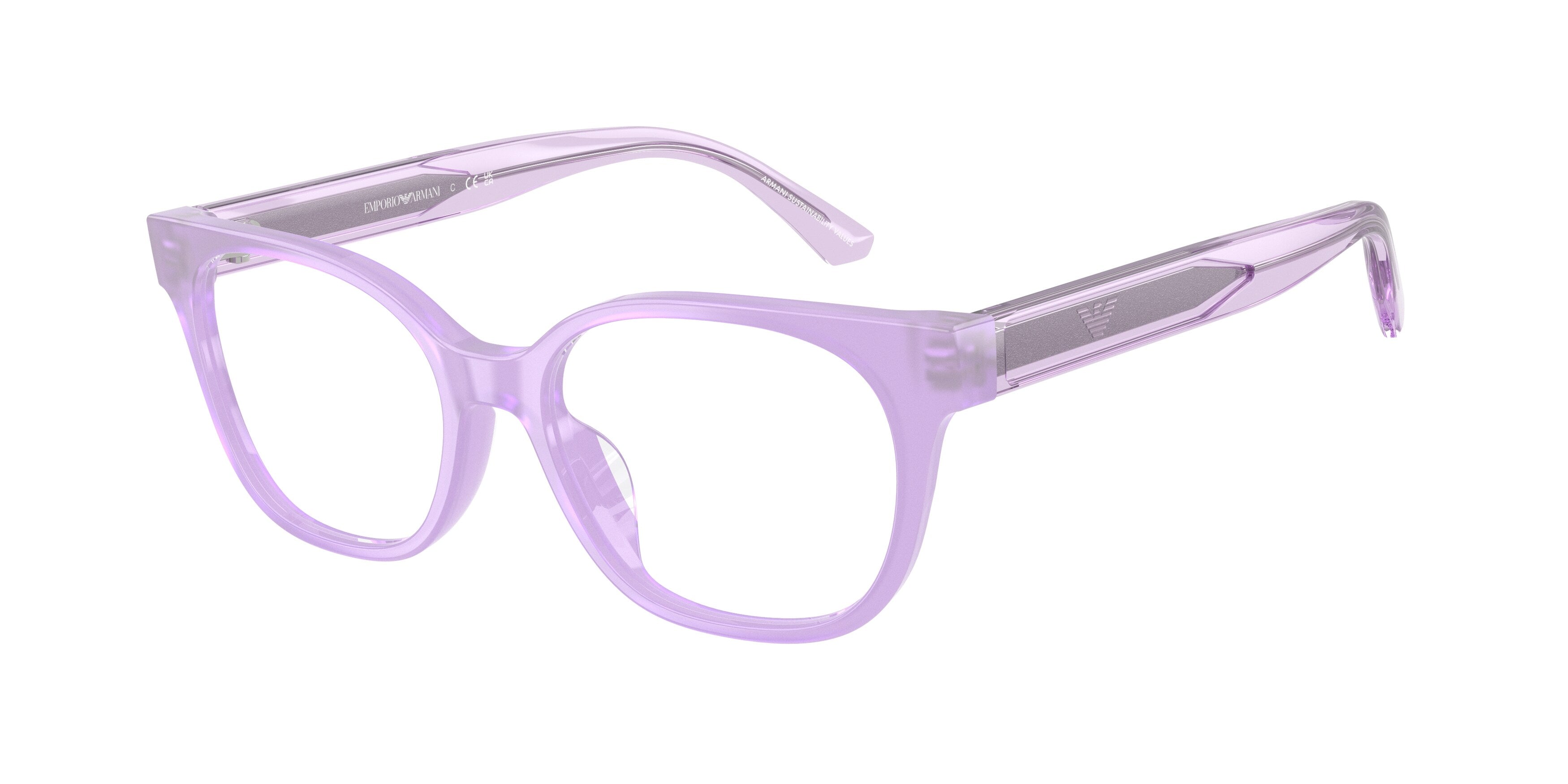 Emporio Armani Bambino Emporio Armani EK3014U 6388 Montature da vista bambino Acetato Viola Trasparente Cat Eye Normale Emporio Armani Bambino Emporio Armani EK3014U 6388 Montature da vista bambino Acetato Viola Trasparente Cat Eye Normale