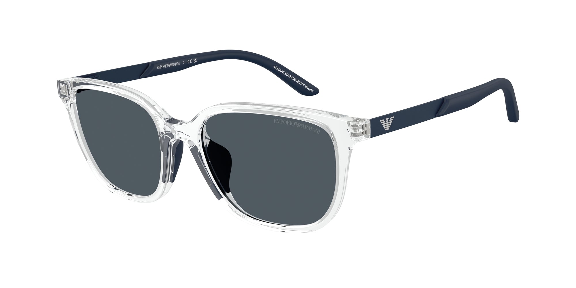 Emporio Armani Bambino Emporio Armani EK4006U 589387 Occhiali da sole bambino Iniettato Trasparente Grigio Pillow Normale Emporio Armani Bambino Emporio Armani EK4006U 589387 Occhiali da sole bambino Iniettato Trasparente Grigio Pillow Normale