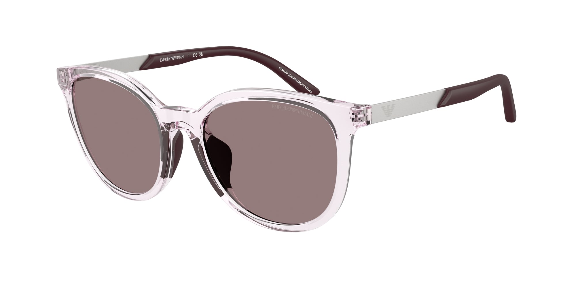 Emporio Armani Bambino Emporio Armani EK4007U 61397N Occhiali da sole bambino Iniettato Rosa Cat Eye Normale Emporio Armani Bambino Emporio Armani EK4007U 61397N Occhiali da sole bambino Iniettato Rosa Cat Eye Normale