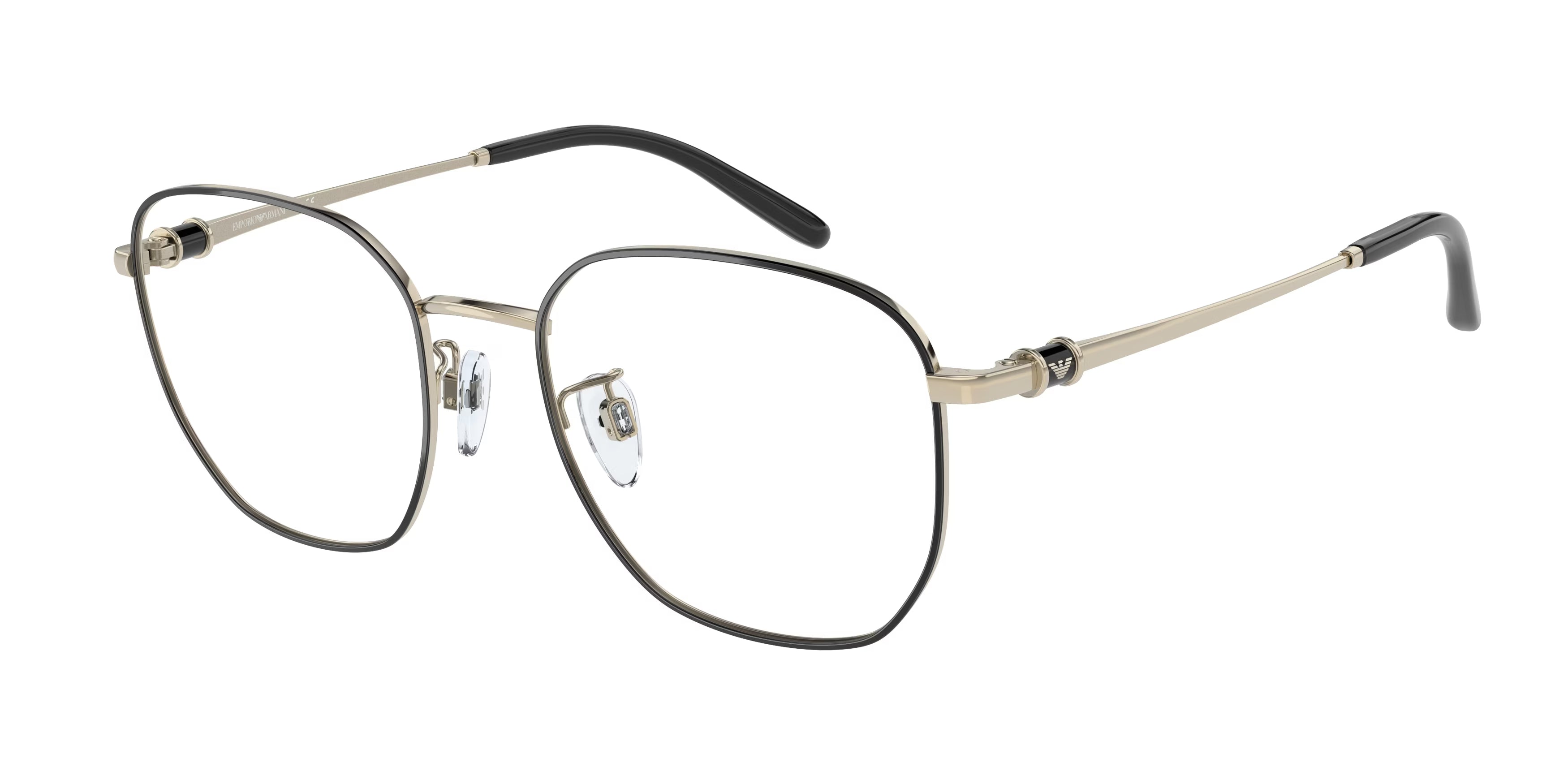 Emporio Armani Donna Emporio Armani EA1134D 3082 Montature da vista Metallo Oro Squadrata Normale Emporio Armani Donna Emporio Armani EA1134D 3082 Montature da vista Metallo Oro Squadrata Normale