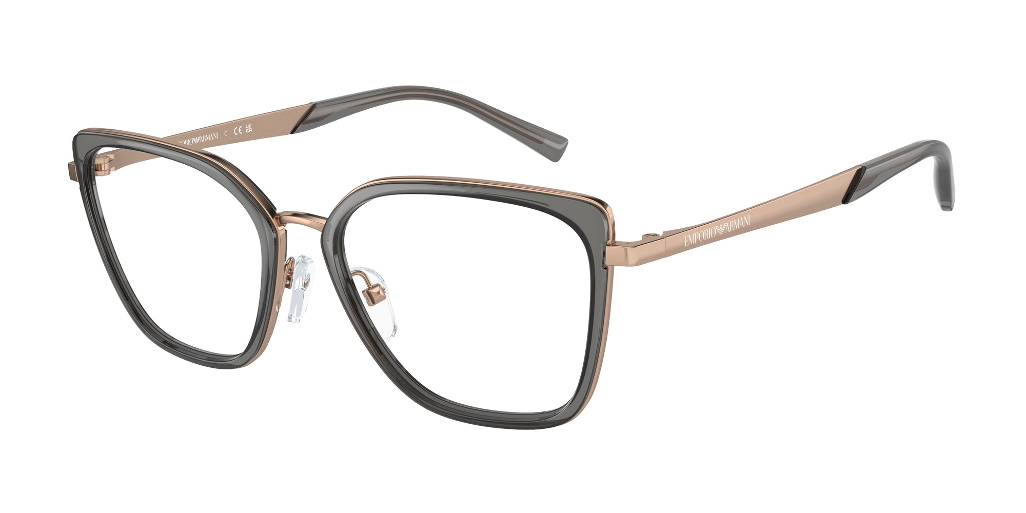 Emporio Armani Donna Emporio Armani EA1152 3361 Montature da vista Metallo Oro Cat Eye Normale