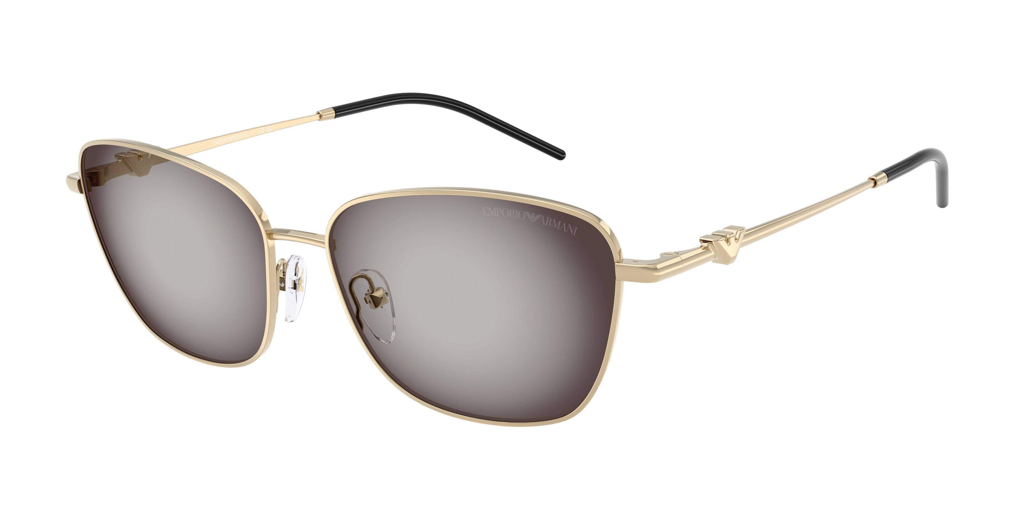 Emporio Armani Donna Emporio Armani EA2170 30138G Occhiali da sole Metallo Oro Grigio Geometrica Normale Sfumato Emporio Armani Donna Emporio Armani EA2170 30138G Occhiali da sole Metallo Oro Grigio Geometrica Normale Sfumato