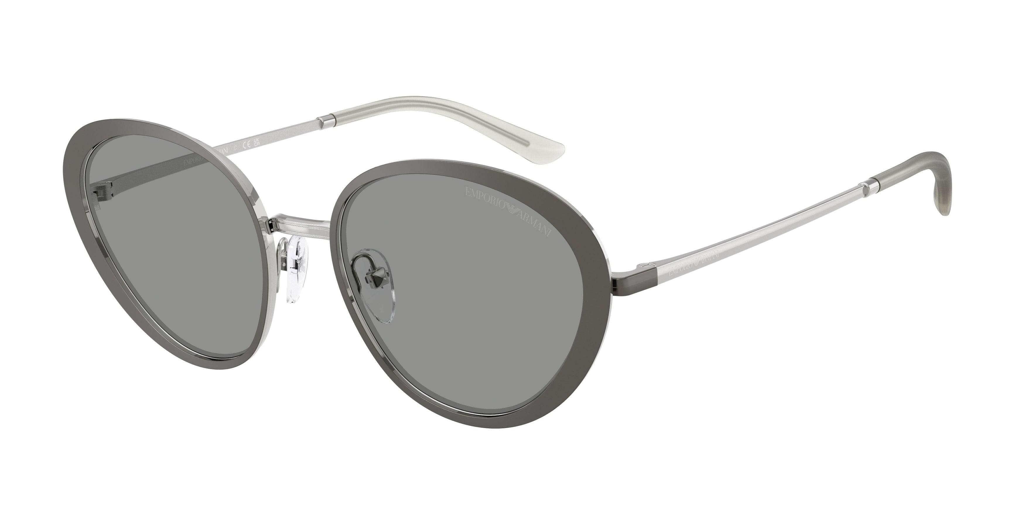 Emporio Armani Donna Emporio Armani EA2177 3003/1 Occhiali da sole Metallo Grigio Grigio Geometrica Normale Emporio Armani Donna Emporio Armani EA2177 3003/1 Occhiali da sole Metallo Grigio Grigio Geometrica Normale