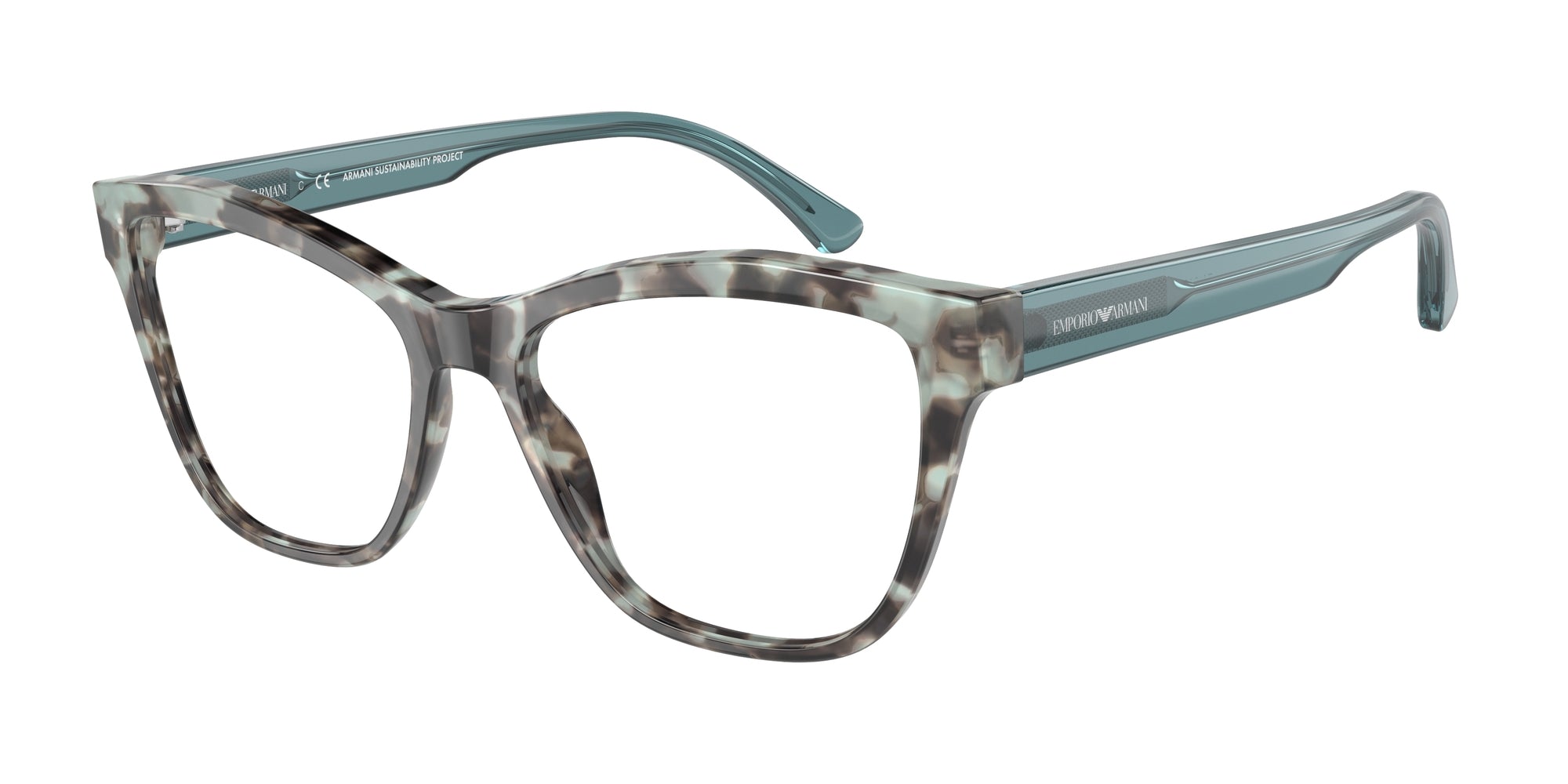 Emporio Armani Donna Emporio Armani EA3193 5097 Montature da vista Acetato Blu Cat Eye Normale Emporio Armani Donna Emporio Armani EA3193 5097 Montature da vista Acetato Blu Cat Eye Normale