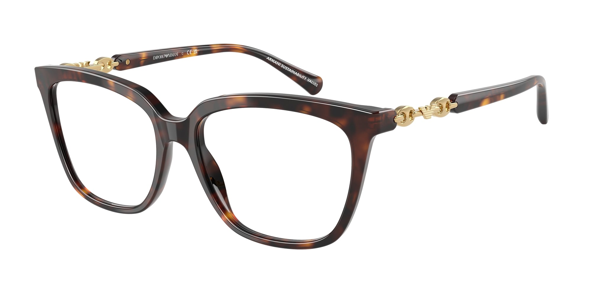 Emporio Armani Donna Emporio Armani EA3248 5026 Montature da vista Acetato Tartaruga Cat Eye Normale Emporio Armani Donna Emporio Armani EA3248 5026 Montature da vista Acetato Tartaruga Cat Eye Normale