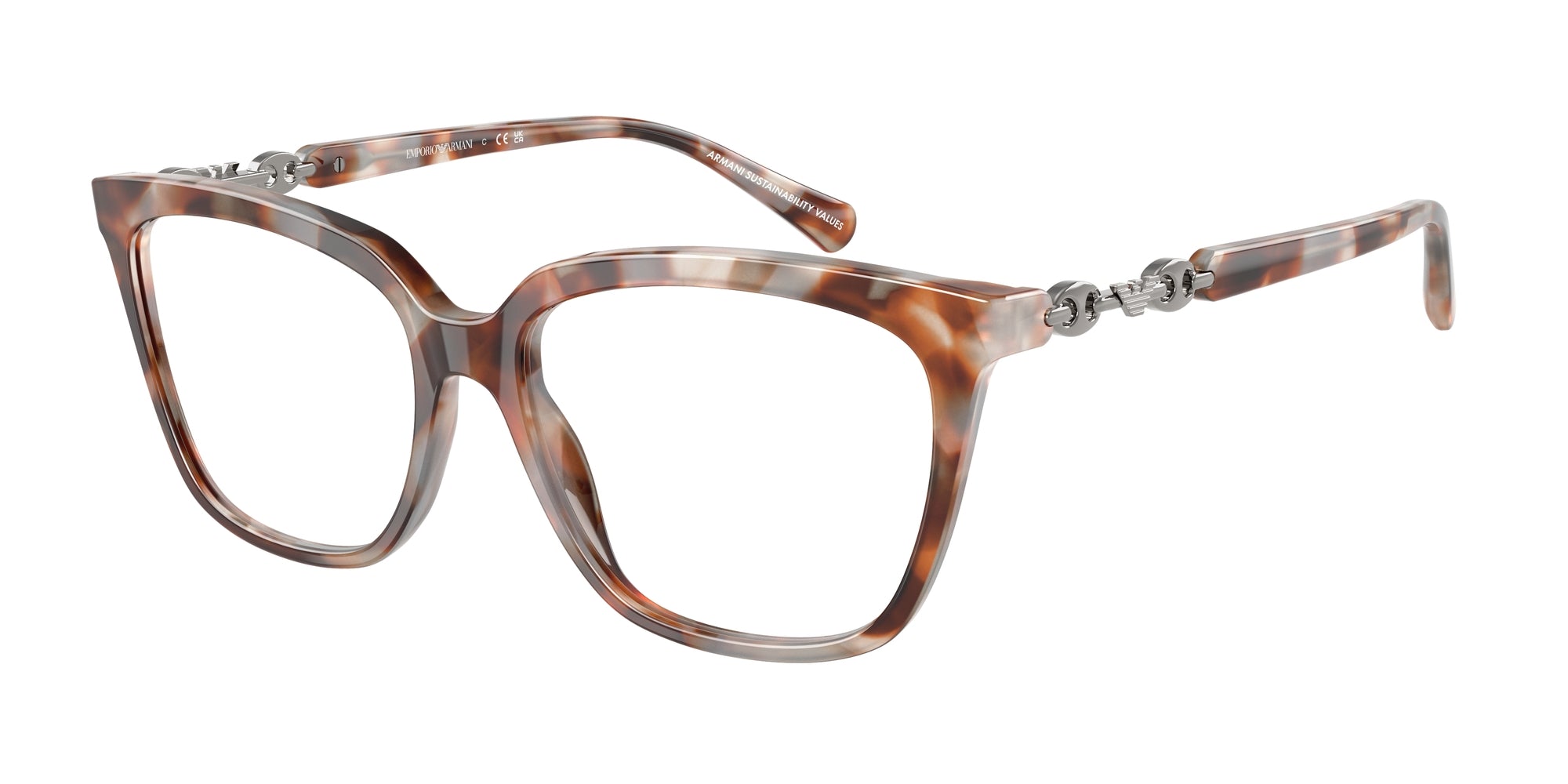 Emporio Armani Donna Emporio Armani EA3248 6195 Montature da vista Acetato Tartaruga Cat Eye Normale Emporio Armani Donna Emporio Armani EA3248 6195 Montature da vista Acetato Tartaruga Cat Eye Normale