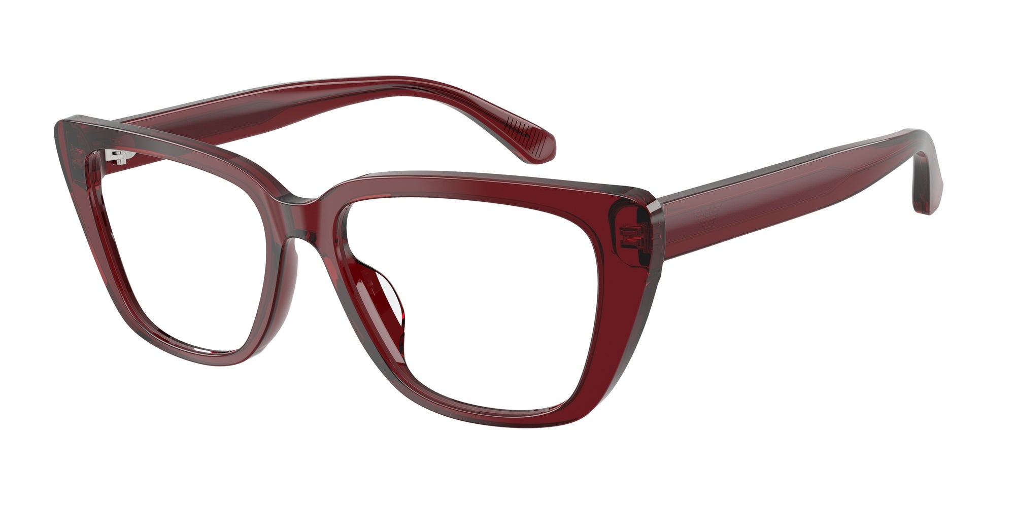 Emporio Armani Donna Emporio Armani EA3256U 6254 Montature da vista Acetato Rosso Cat Eye Normale Emporio Armani Donna Emporio Armani EA3256U 6254 Montature da vista Acetato Rosso Cat Eye Normale
