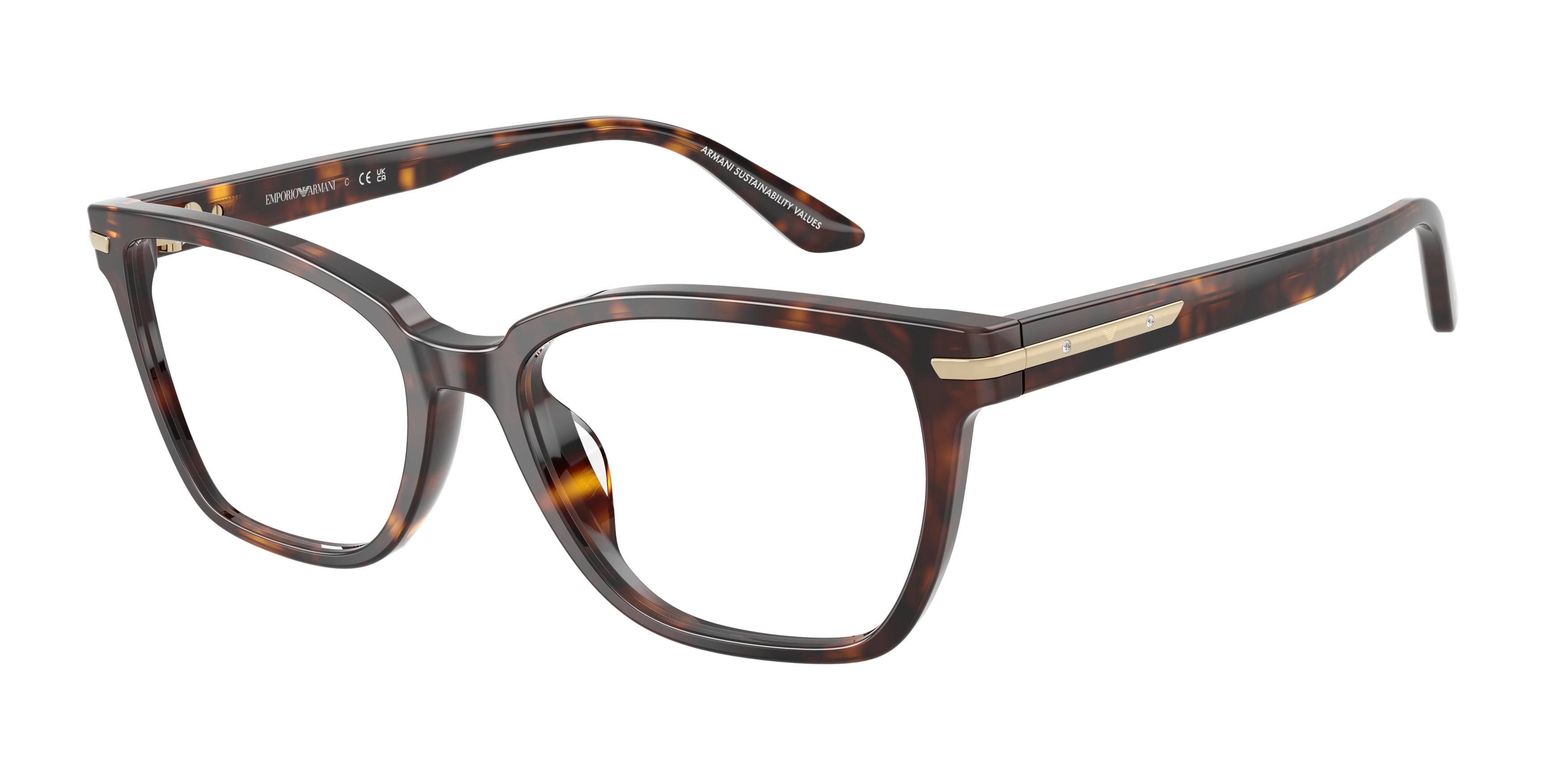 Emporio Armani Donna Emporio Armani EA3282BU 5026 Montature da vista Acetato Tartaruga Trasparente Cat Eye Normale Emporio Armani Donna Emporio Armani EA3282BU 5026 Montature da vista Acetato Tartaruga Trasparente Cat Eye Normale