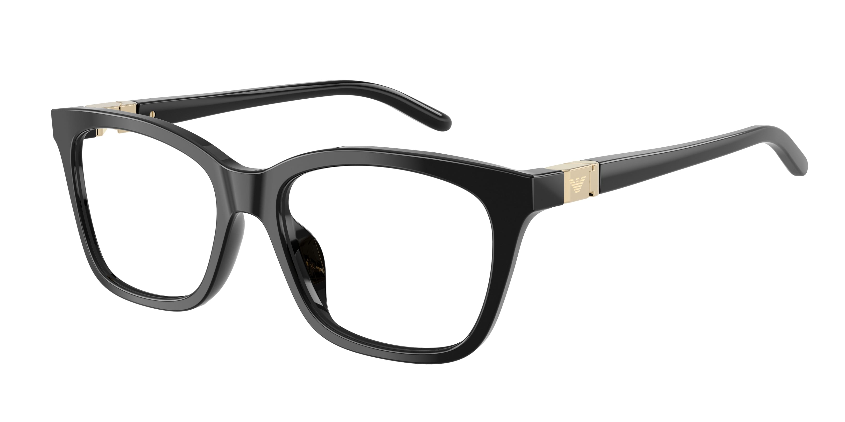Emporio Armani Donna Emporio Armani EA3294U 5017 Montature da vista Acetato Nero Trasparente Cat Eye Normale Emporio Armani Donna Emporio Armani EA3294U 5017 Montature da vista Acetato Nero Trasparente Cat Eye Normale