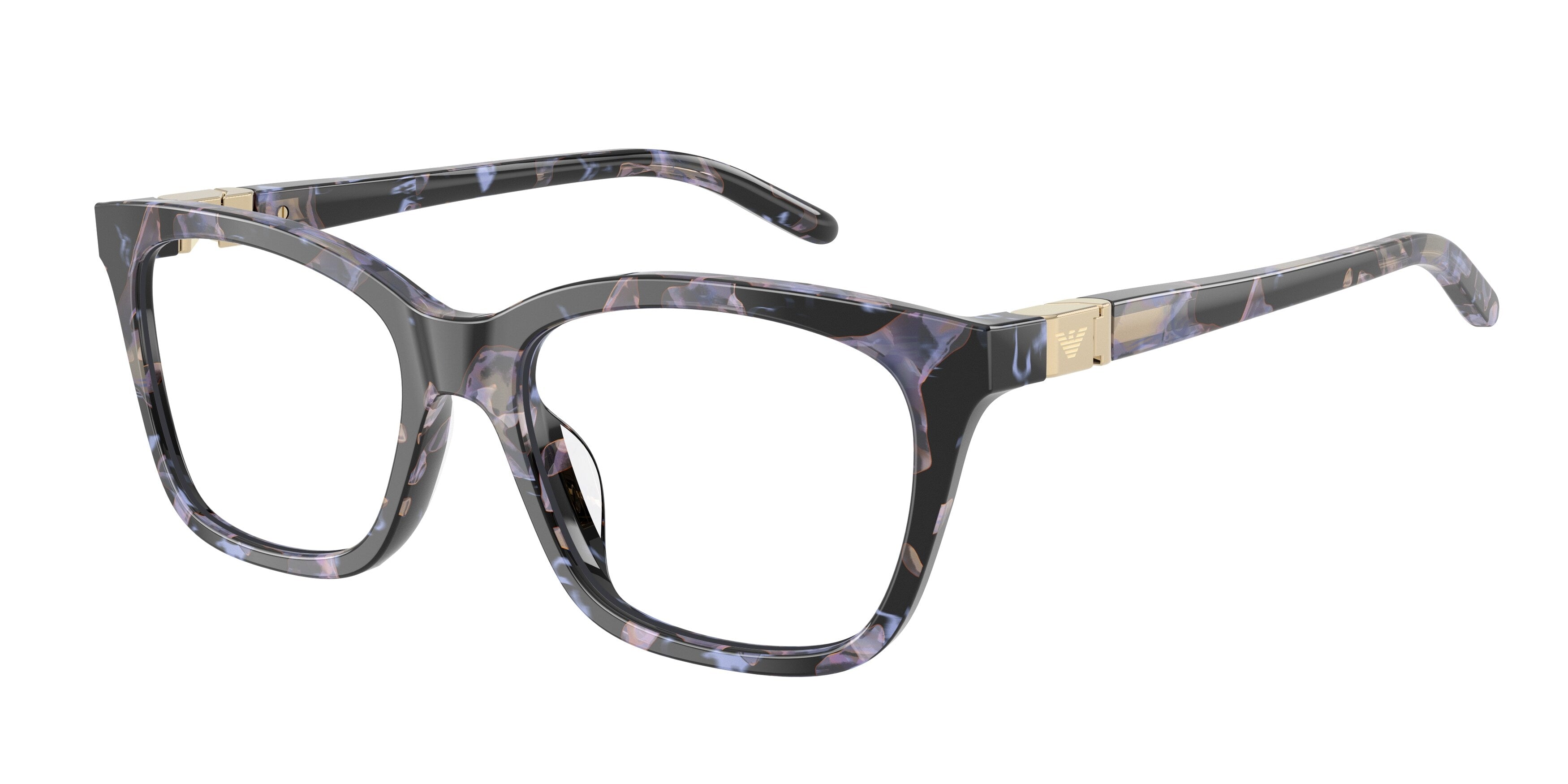 Emporio Armani Donna Emporio Armani EA3294U 6460 Montature da vista Acetato Tartaruga Trasparente Cat Eye Normale