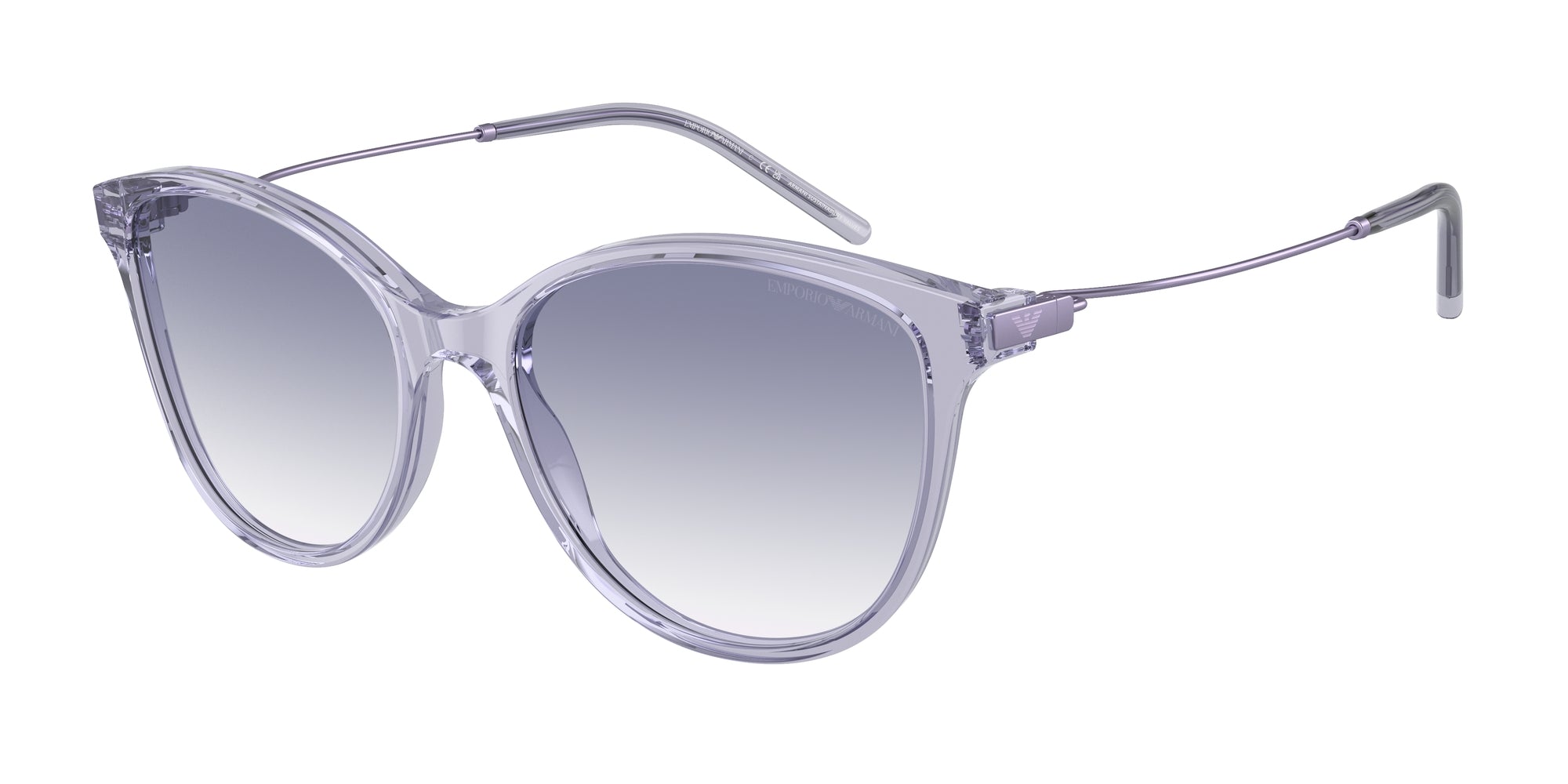 Emporio Armani Donna Emporio Armani EA4220 611179 Occhiali da sole Acetato Viola Blu Cat Eye Normale Sfumato Emporio Armani Donna Emporio Armani EA4220 611179 Occhiali da sole Acetato Viola Blu Cat Eye Normale Sfumato
