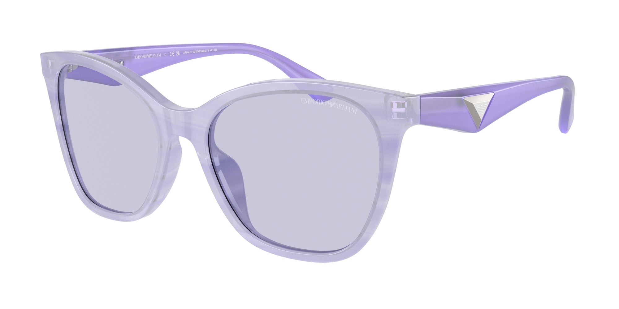 Emporio Armani Donna Emporio Armani EA4222U 61131A Occhiali da sole Acetato Viola Viola Farfalla Normale Emporio Armani Donna Emporio Armani EA4222U 61131A Occhiali da sole Acetato Viola Viola Farfalla Normale