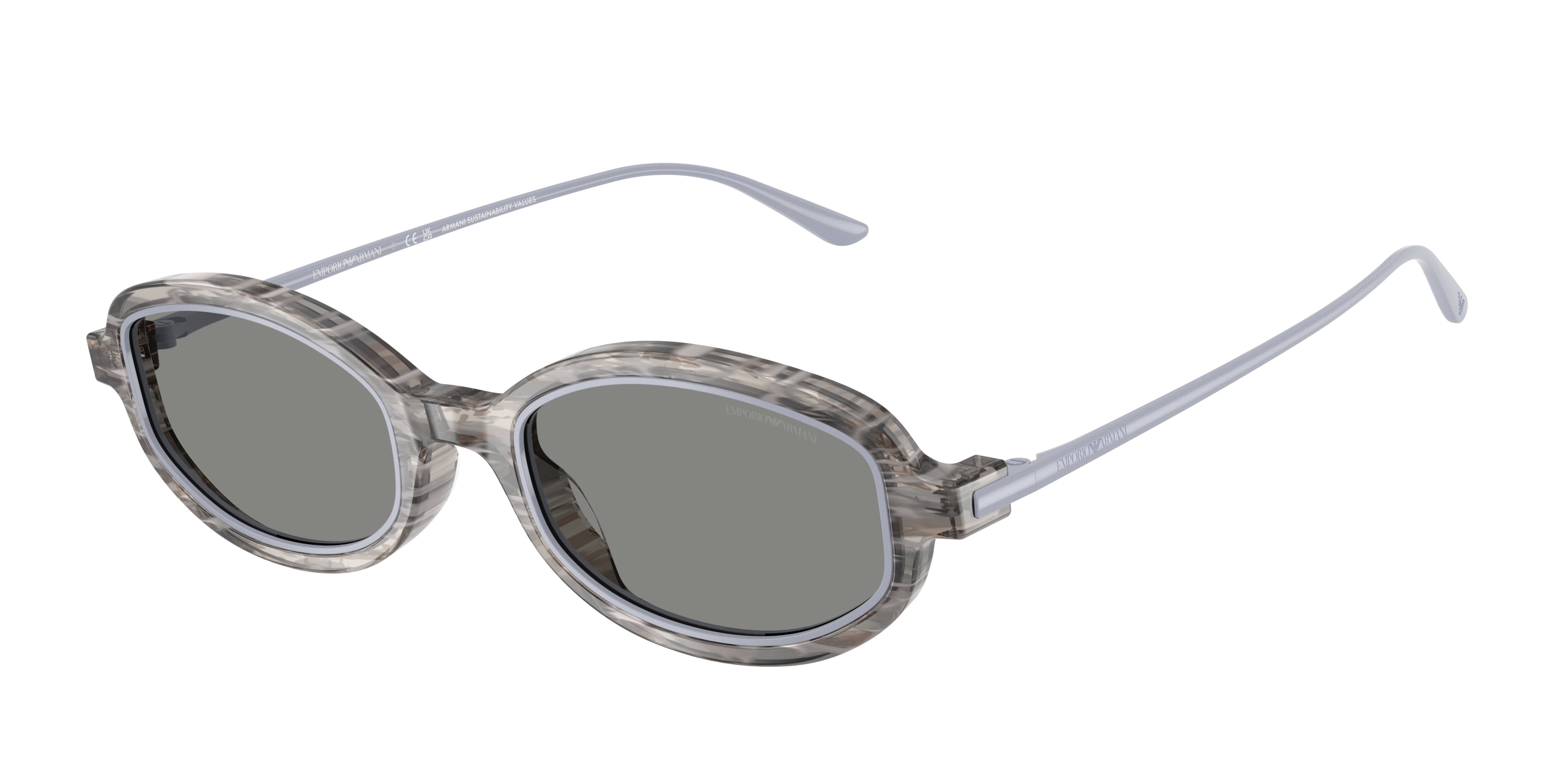 Emporio Armani Donna Emporio Armani EA4276U 642787 Occhiali da sole Acetato Grigio Grigio Geometrica Normale Emporio Armani Donna Emporio Armani EA4276U 642787 Occhiali da sole Acetato Grigio Grigio Geometrica Normale