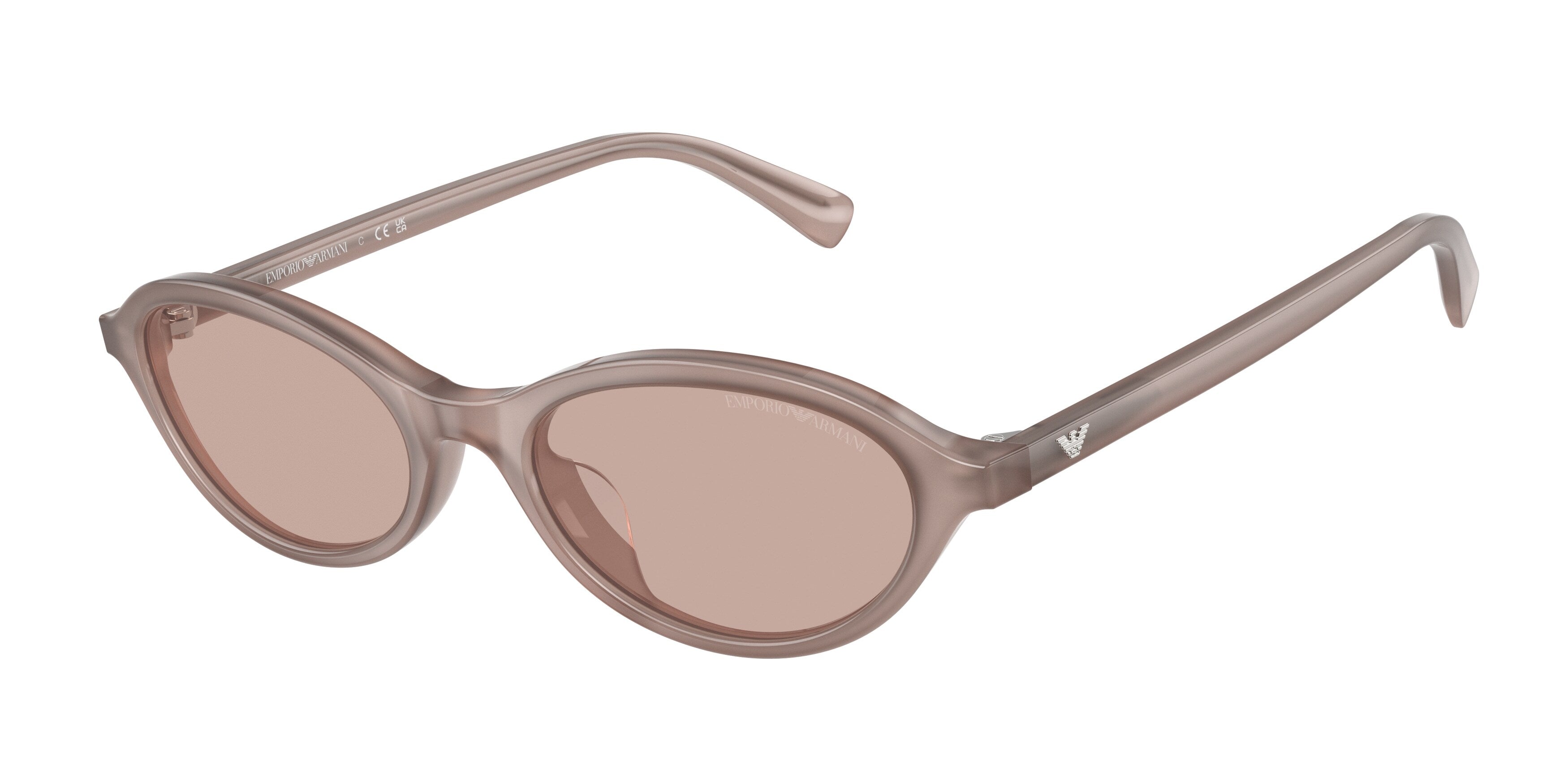 Emporio Armani Donna Emporio Armani EA4281U 645673 Occhiali da sole Acetato Marrone Marrone Rotonda Normale Emporio Armani Donna Emporio Armani EA4281U 645673 Occhiali da sole Acetato Marrone Marrone Rotonda Normale