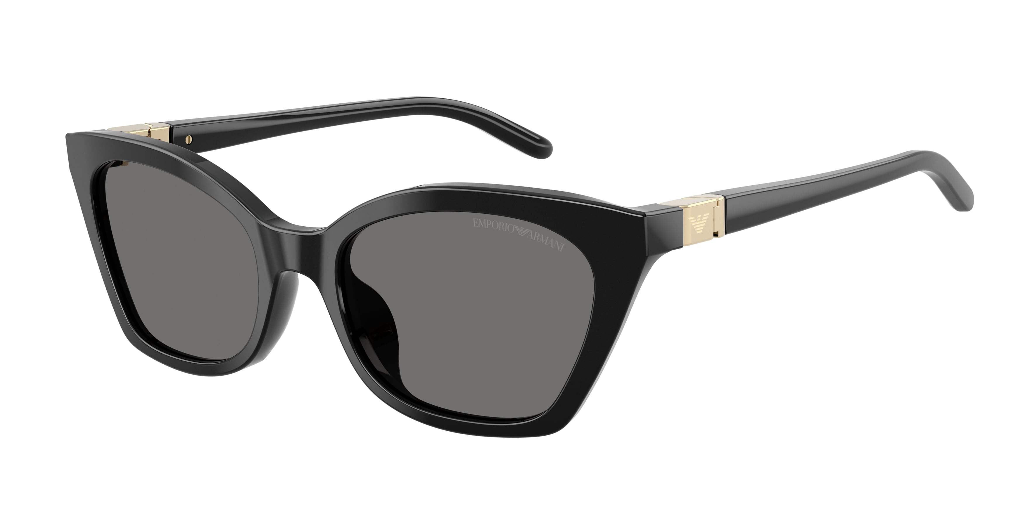 Emporio Armani Donna Emporio Armani EA4284U 501781 Occhiali da sole Acetato Nero Grigio Cat Eye Polarizzata