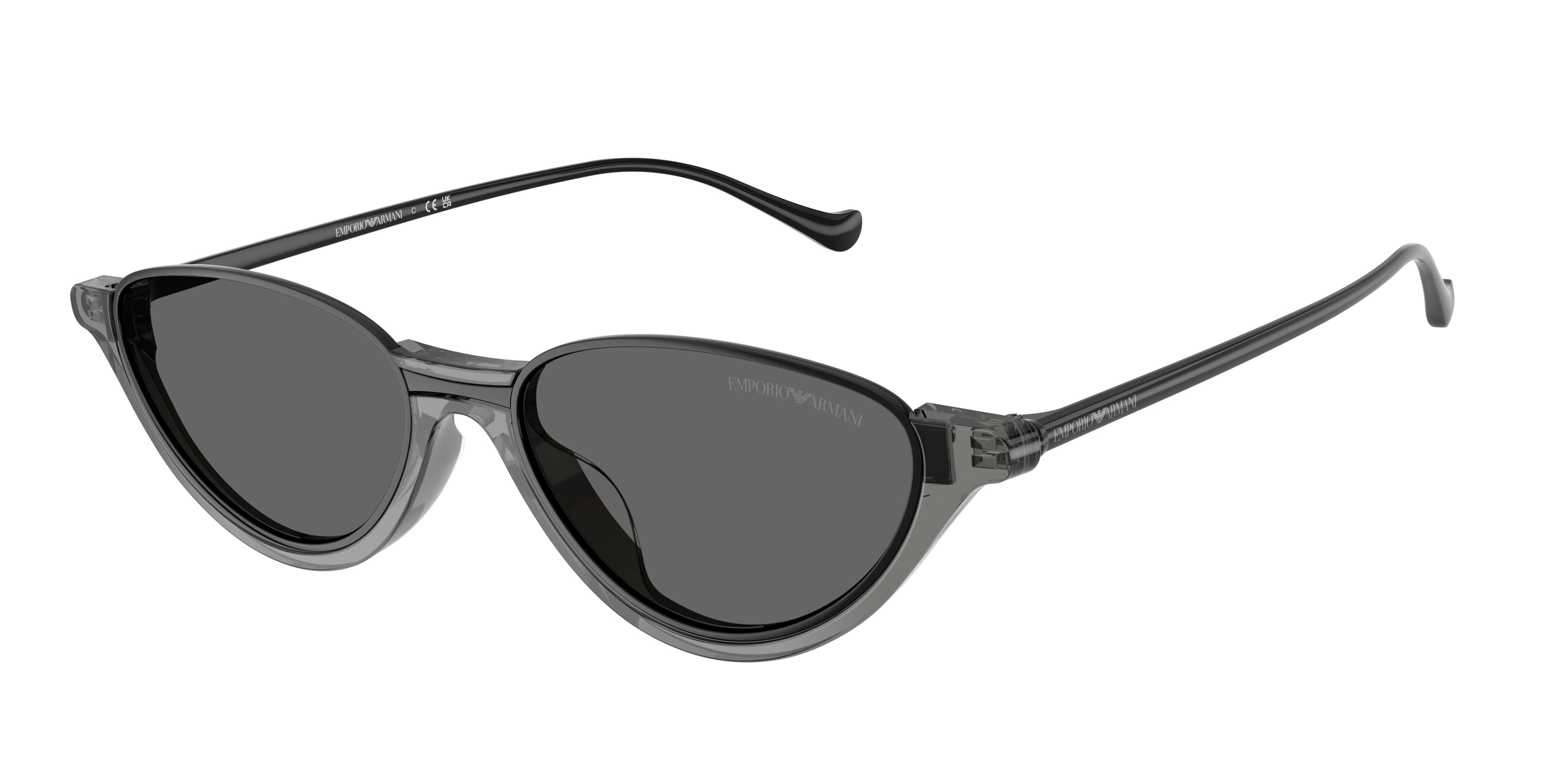 Emporio Armani Donna Emporio Armani EA4288U 650187 Occhiali da sole Acetato Grigio Grigio Geometrica Normale Emporio Armani Donna Emporio Armani EA4288U 650187 Occhiali da sole Acetato Grigio Grigio Geometrica Normale