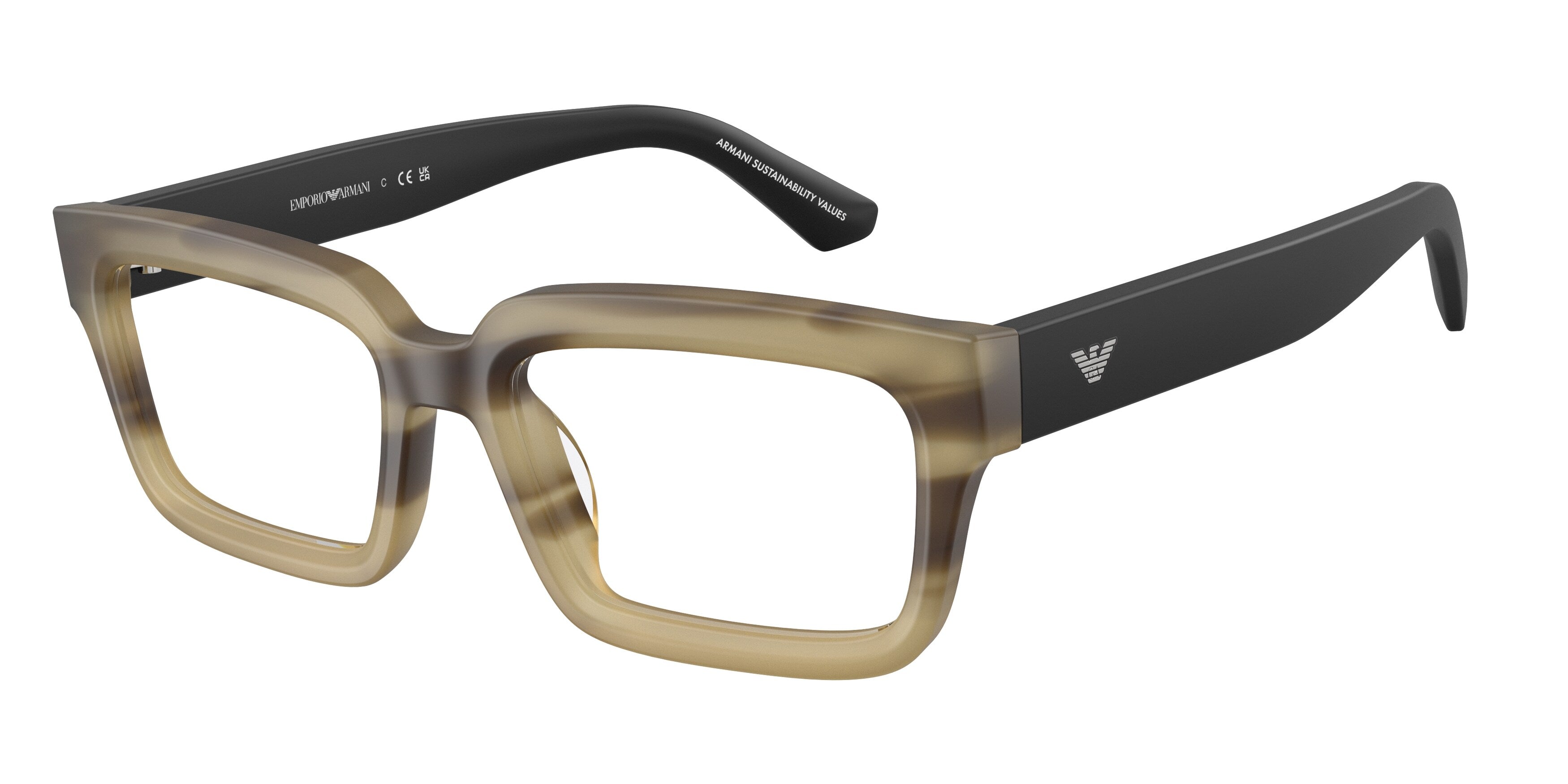 Emporio Armani Unisex Emporio Armani EA3277U 6369 Montature da vista Acetato Verde Trasparente Squadrata Normale Emporio Armani Unisex Emporio Armani EA3277U 6369 Montature da vista Acetato Verde Trasparente Squadrata Normale