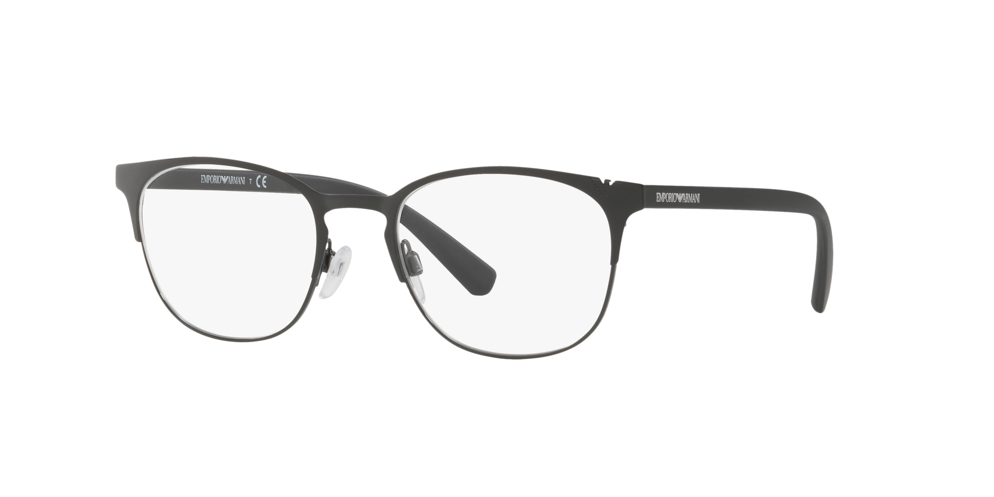 Emporio Armani Uomo Emporio Armani EA1059 3001 Montature da vista Metallo Nero Rotonda Normale