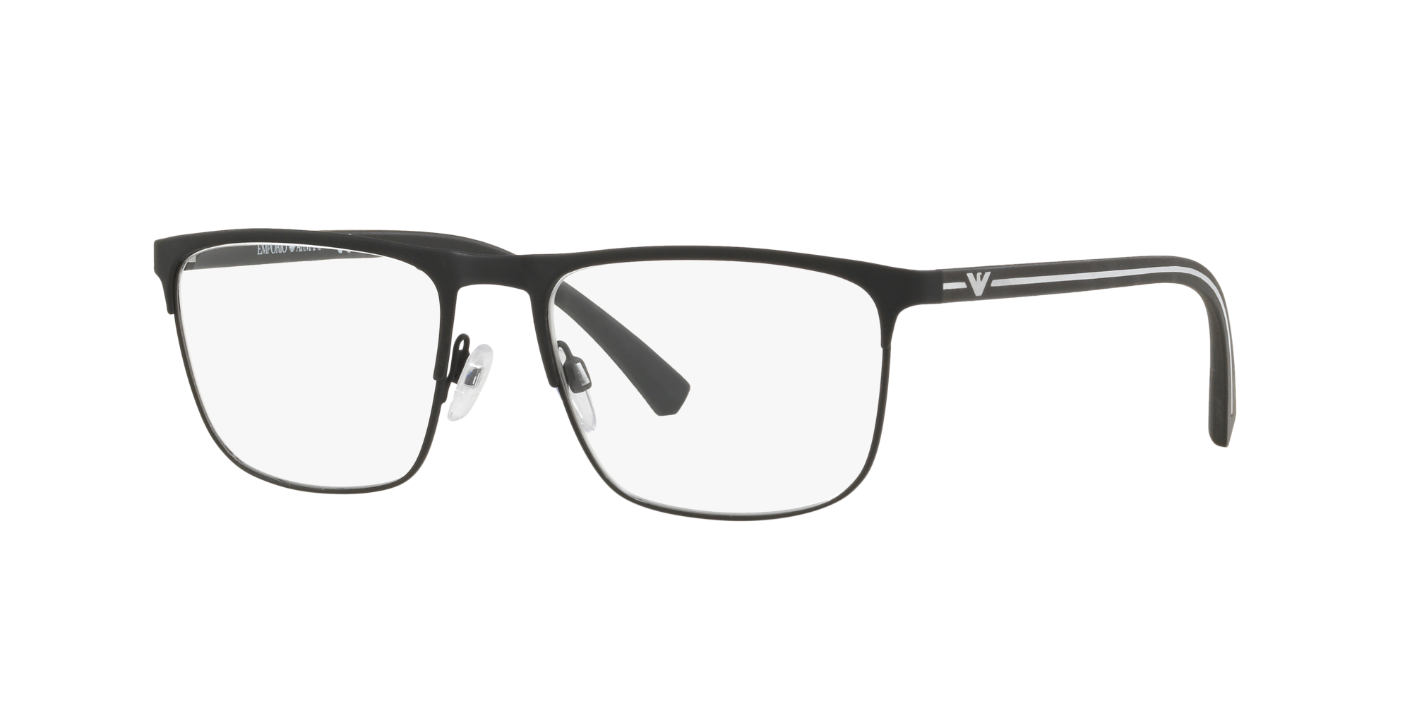 Emporio Armani Uomo Emporio Armani EA1079 3094 Montature da vista Metallo Nero Squadrata Normale Emporio Armani Uomo Emporio Armani EA1079 3094 Montature da vista Metallo Nero Squadrata Normale