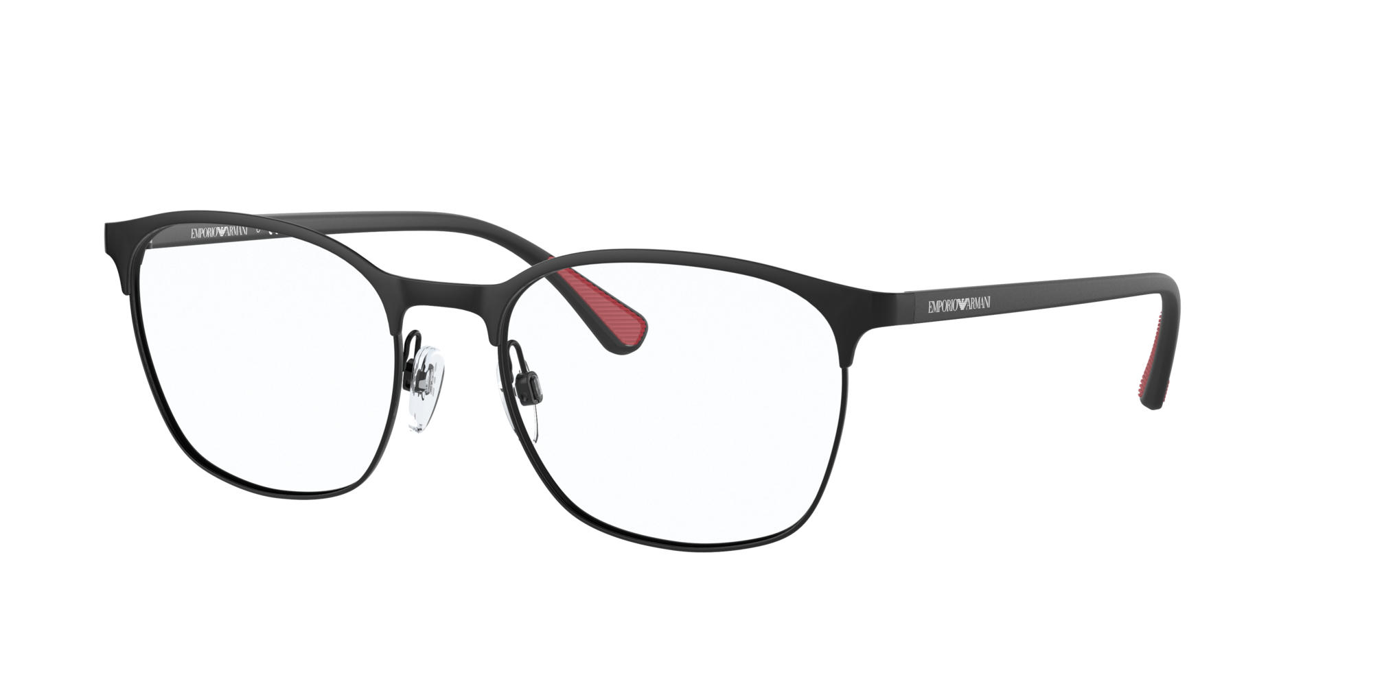 Emporio Armani Uomo Emporio Armani EA1114 3001 Montature da vista Metallo Nero Rotonda Normale
