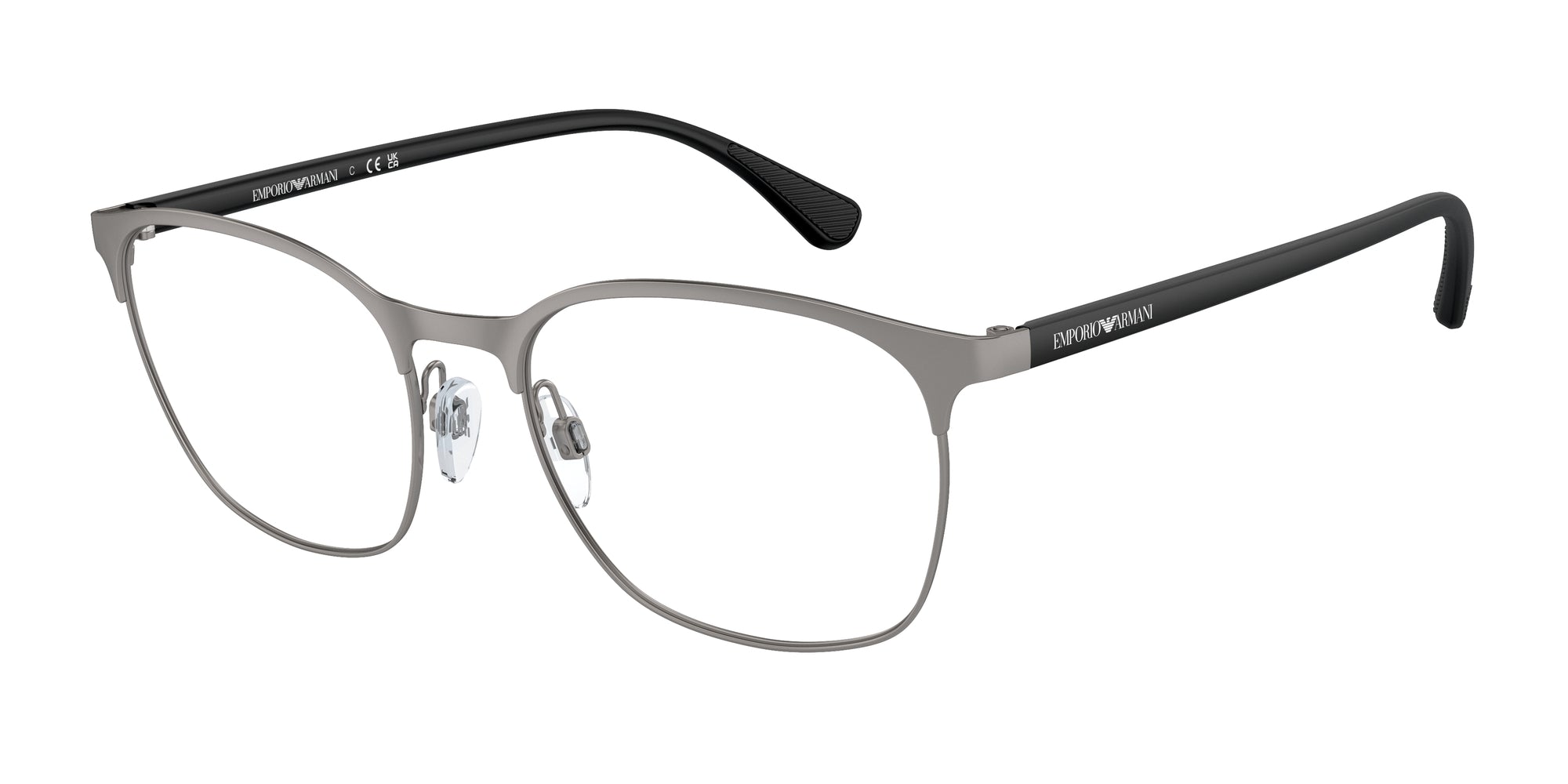 Emporio Armani Uomo Emporio Armani EA1114 3032 Montature da vista Metallo Grigio Rotonda Normale Emporio Armani Uomo Emporio Armani EA1114 3032 Montature da vista Metallo Grigio Rotonda Normale