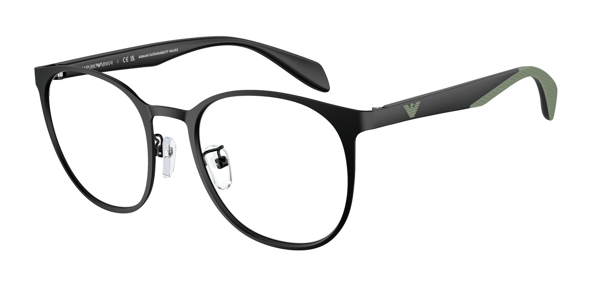 Emporio Armani Uomo Emporio Armani EA1148 3001 Montature da vista Metallo Nero Pantos Normale Emporio Armani Uomo Emporio Armani EA1148 3001 Montature da vista Metallo Nero Pantos Normale