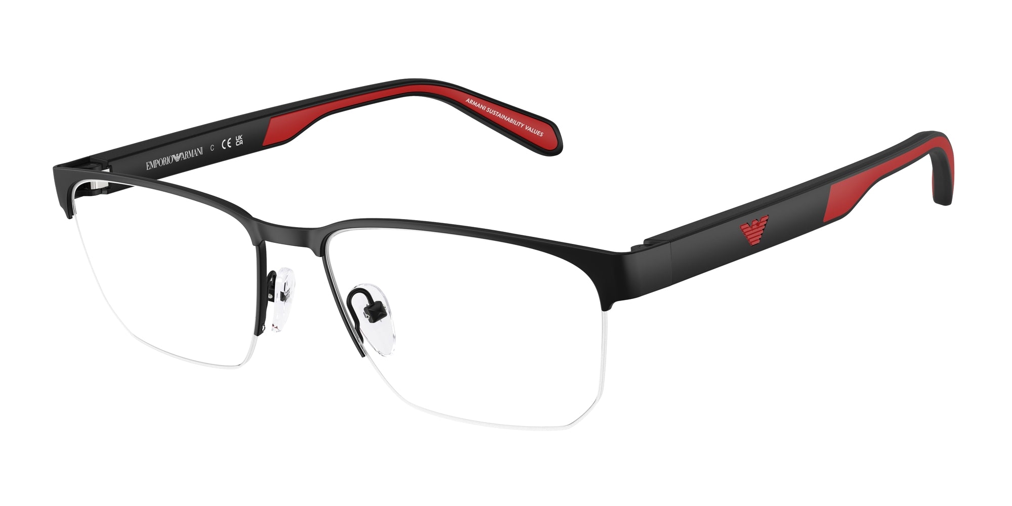 Emporio Armani Uomo Emporio Armani EA1162 3085 Montature da vista Metallo Nero Geometrica Normale Emporio Armani Uomo Emporio Armani EA1162 3085 Montature da vista Metallo Nero Geometrica Normale