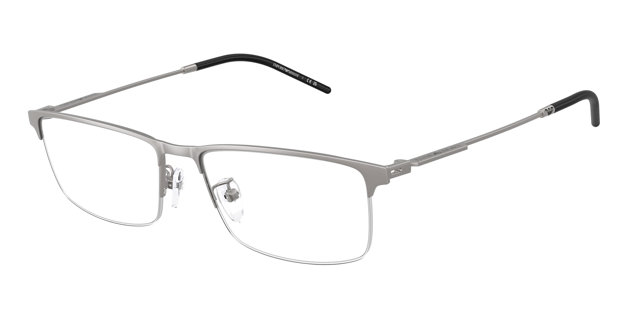 Emporio Armani Uomo Emporio Armani EA1168D 3003 Montature da vista Metallo Grigio Squadrata Normale Emporio Armani Uomo Emporio Armani EA1168D 3003 Montature da vista Metallo Grigio Squadrata Normale