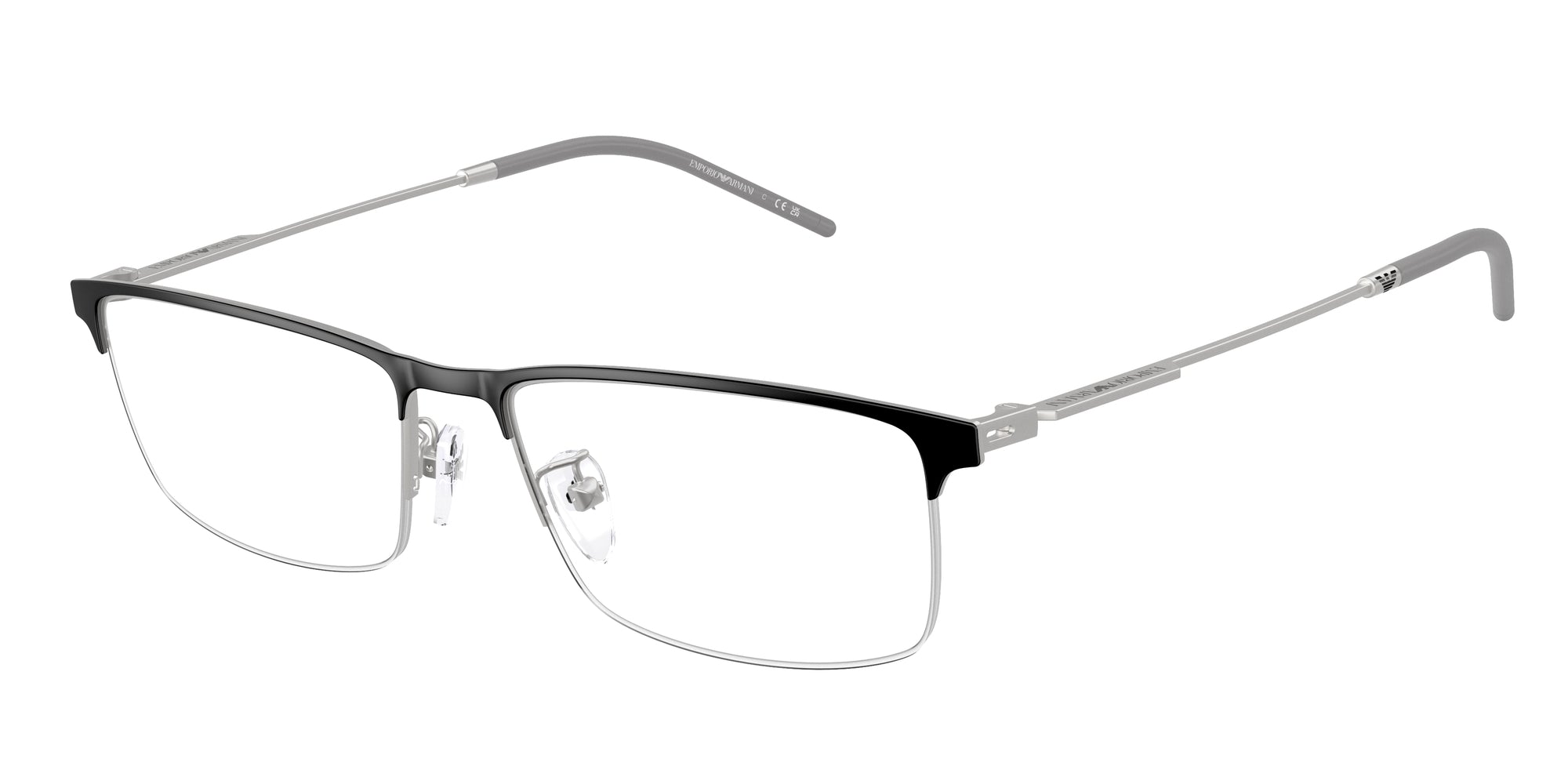 Emporio Armani Uomo Emporio Armani EA1168D 3061 Montature da vista Metallo Nero Squadrata Normale