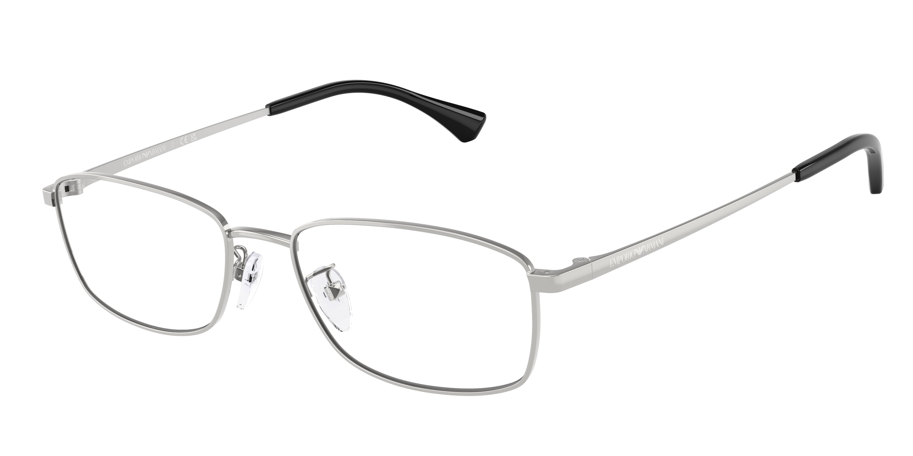 Emporio Armani Uomo Emporio Armani EA1169D 3015 Montature da vista Metallo Argento Pillow Normale Emporio Armani Uomo Emporio Armani EA1169D 3015 Montature da vista Metallo Argento Pillow Normale