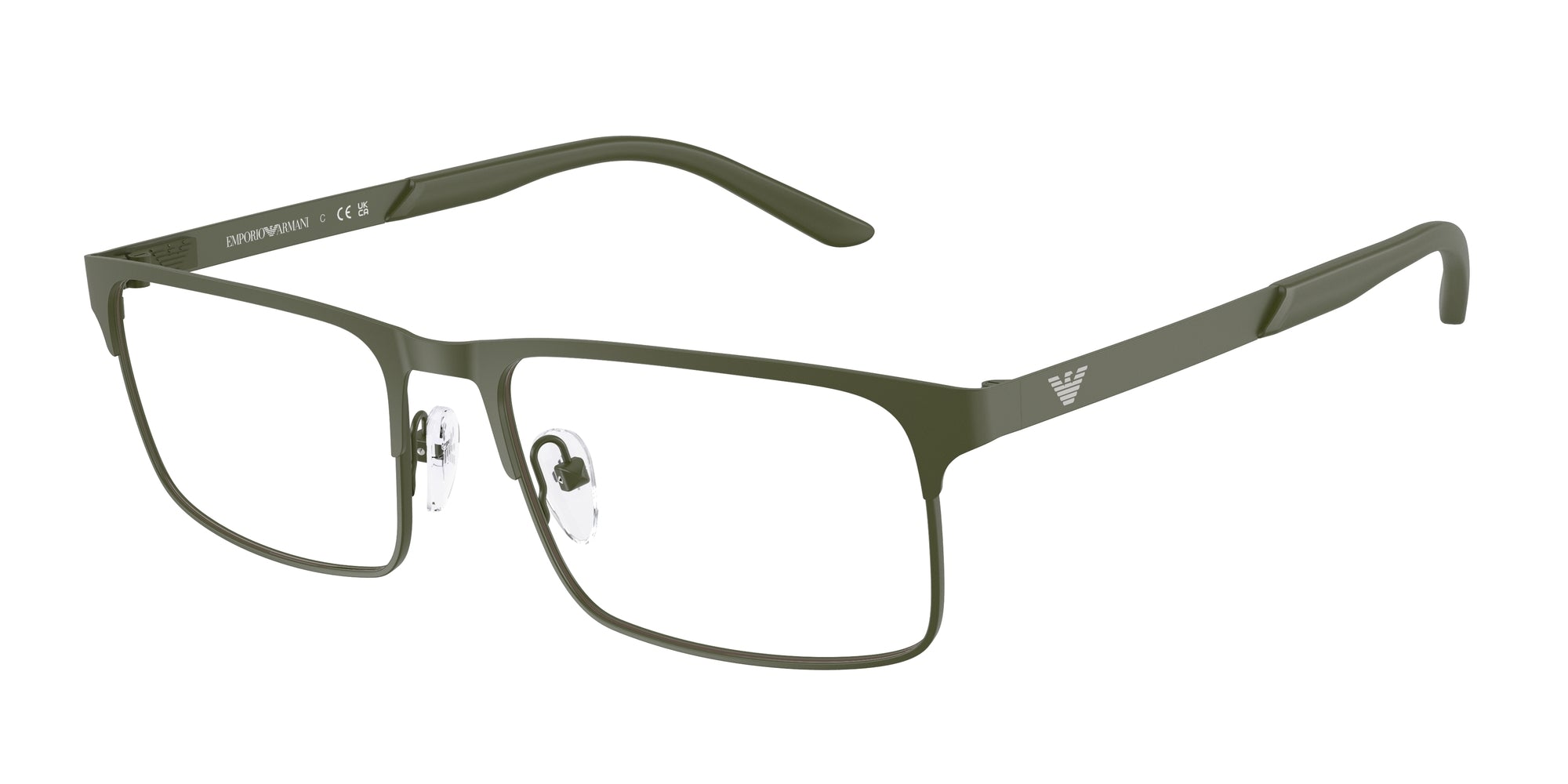 Emporio Armani Uomo Emporio Armani EA1170 3399 Montature da vista Metallo Verde Squadrata Normale Emporio Armani Uomo Emporio Armani EA1170 3399 Montature da vista Metallo Verde Squadrata Normale