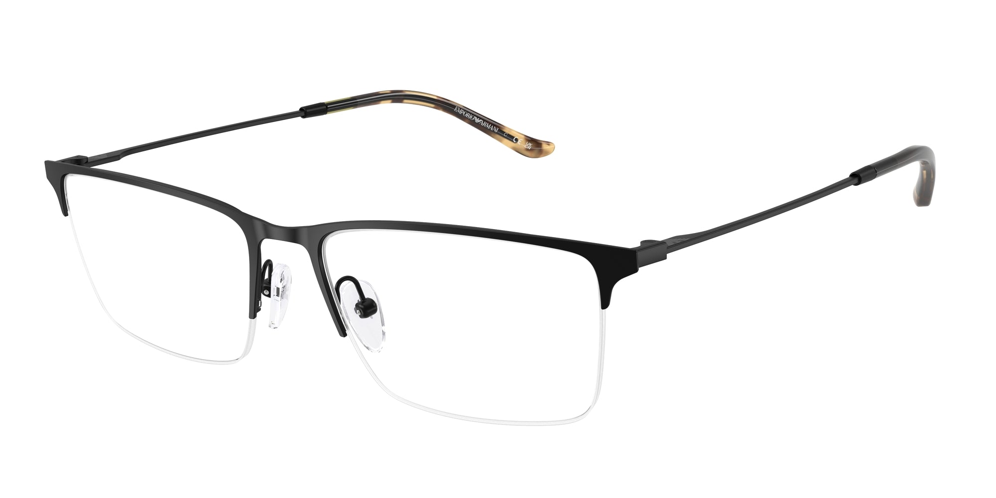 Emporio Armani Uomo Emporio Armani EA1171 3001 Montature da vista Metallo Nero Squadrata Normale Emporio Armani Uomo Emporio Armani EA1171 3001 Montature da vista Metallo Nero Squadrata Normale