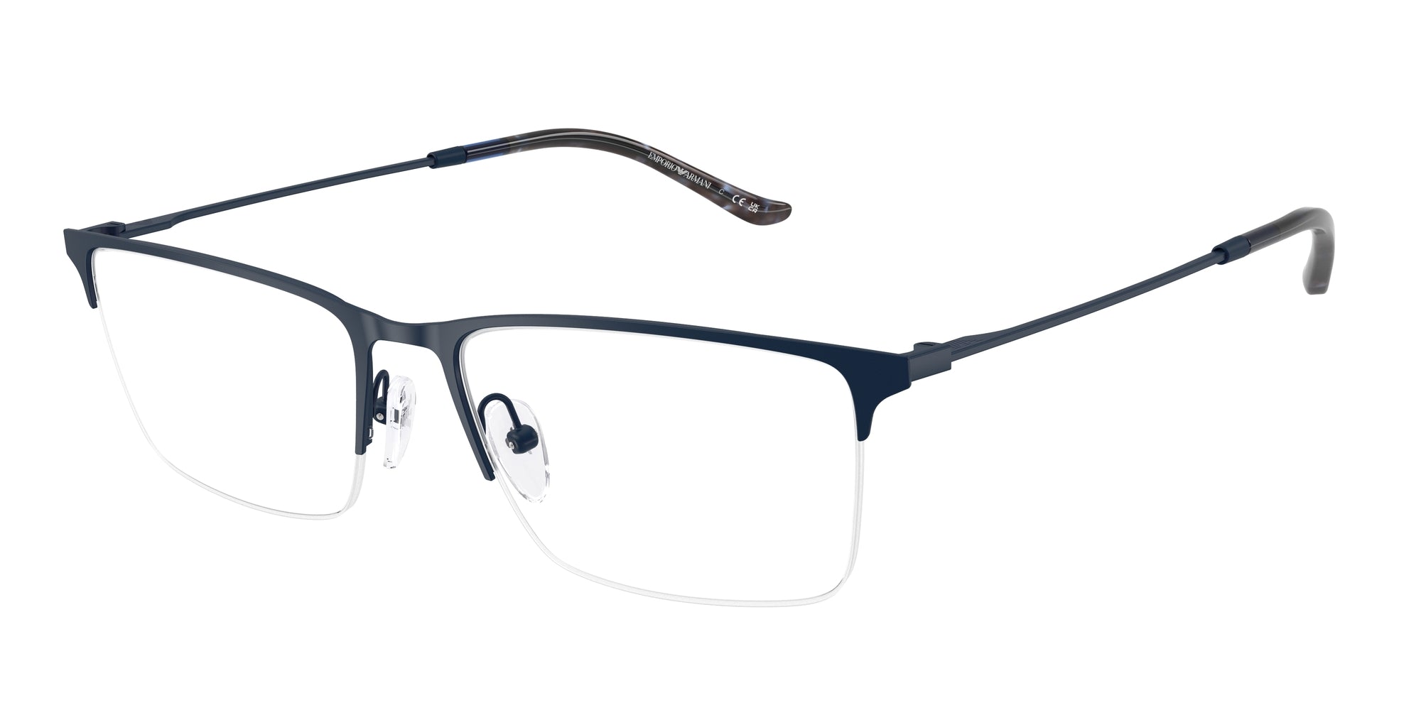 Emporio Armani Uomo Emporio Armani EA1171 3018 Montature da vista Metallo Blu Squadrata Normale Emporio Armani Uomo Emporio Armani EA1171 3018 Montature da vista Metallo Blu Squadrata Normale