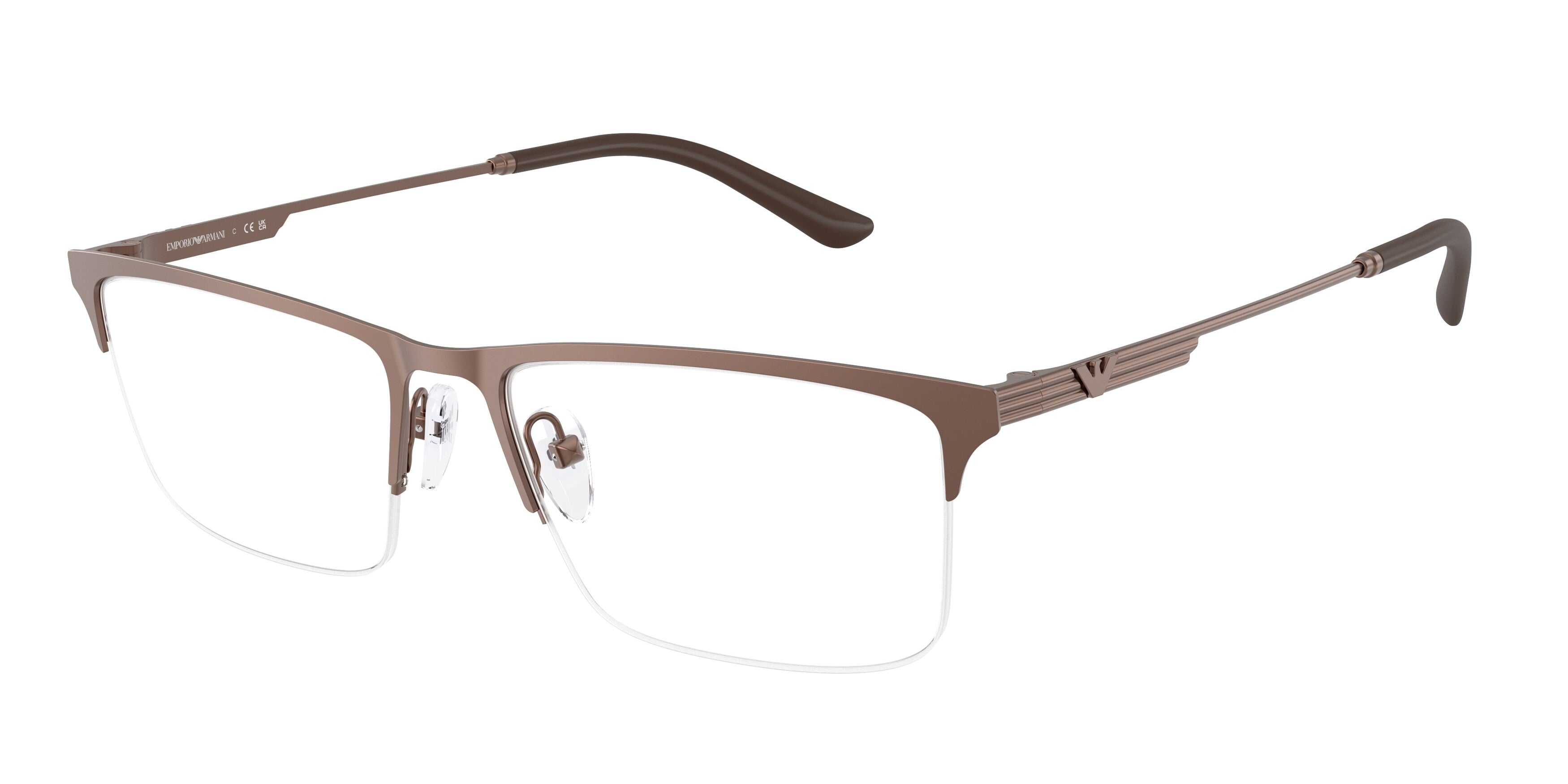 Emporio Armani Uomo Emporio Armani EA1177 3006 Montature da vista Metallo Bronzo Squadrata Normale Emporio Armani Uomo Emporio Armani EA1177 3006 Montature da vista Metallo Bronzo Squadrata Normale