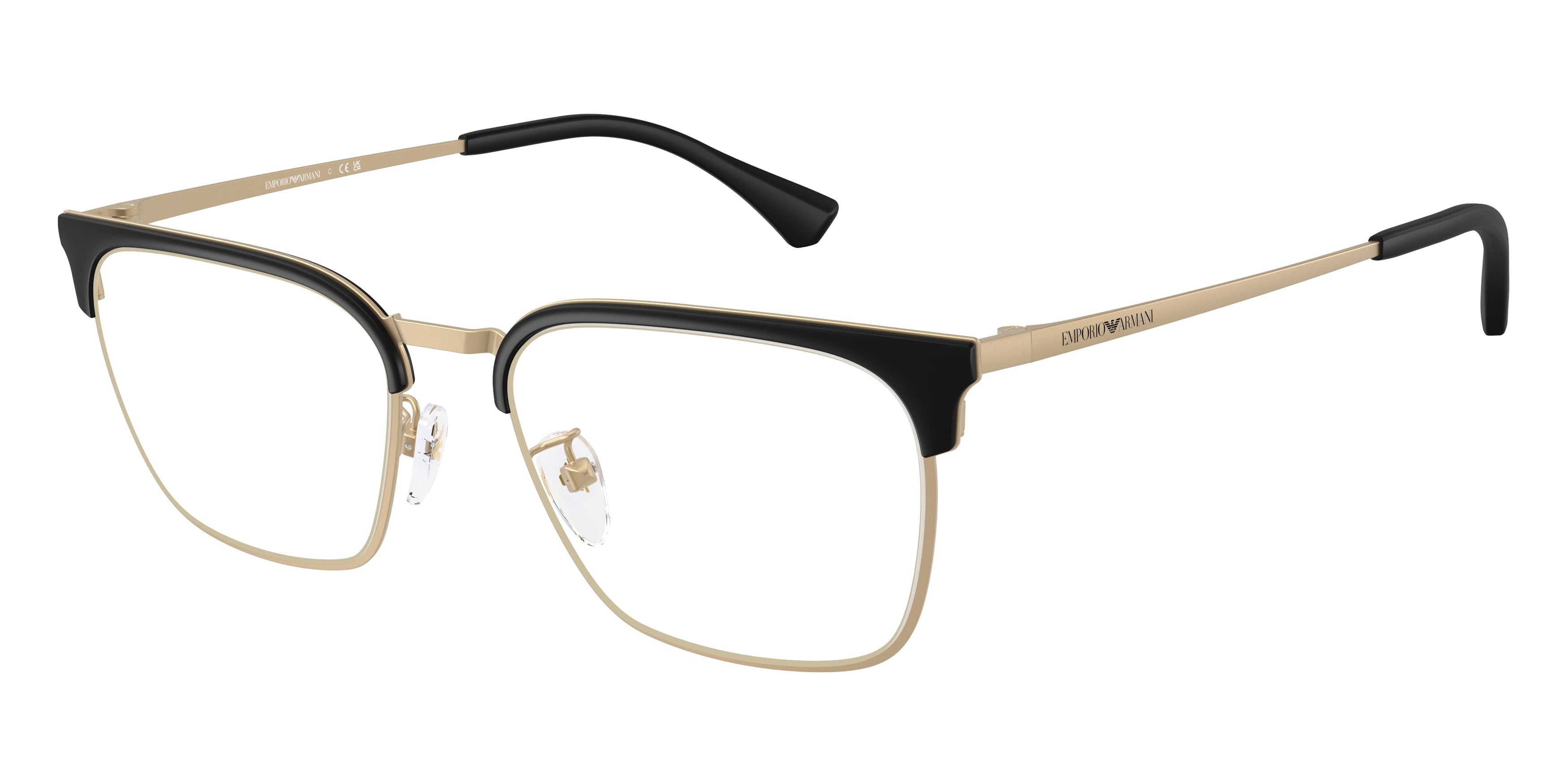 Emporio Armani Uomo Emporio Armani EA1186D 3002 Montature da vista Metallo Oro Trasparente Squadrata Normale Emporio Armani Uomo Emporio Armani EA1186D 3002 Montature da vista Metallo Oro Trasparente Squadrata Normale