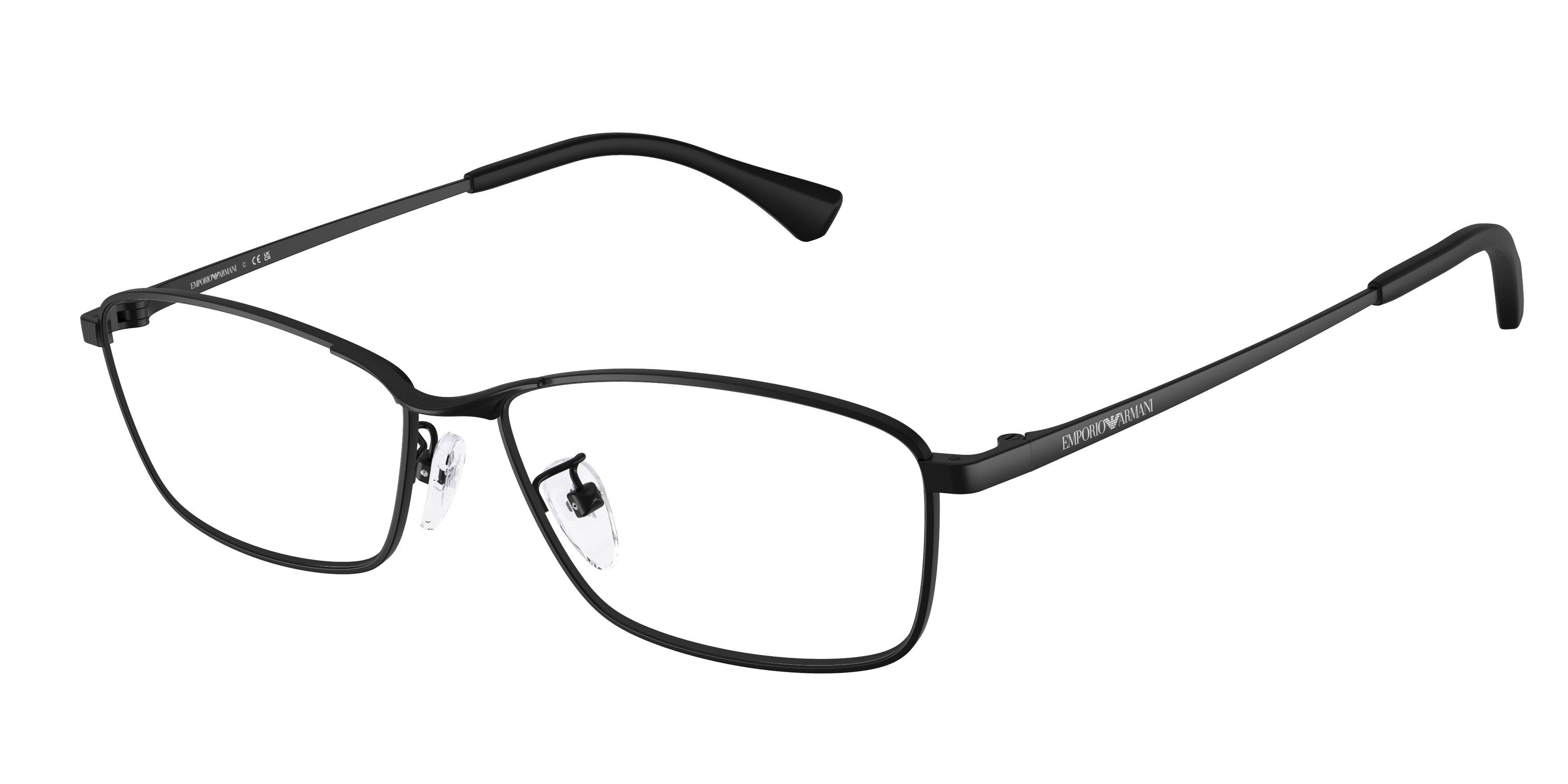 Emporio Armani Uomo Emporio Armani EA1196D 3001 Montature da vista Metallo Nero Trasparente Geometrica Normale Emporio Armani Uomo Emporio Armani EA1196D 3001 Montature da vista Metallo Nero Trasparente Geometrica Normale