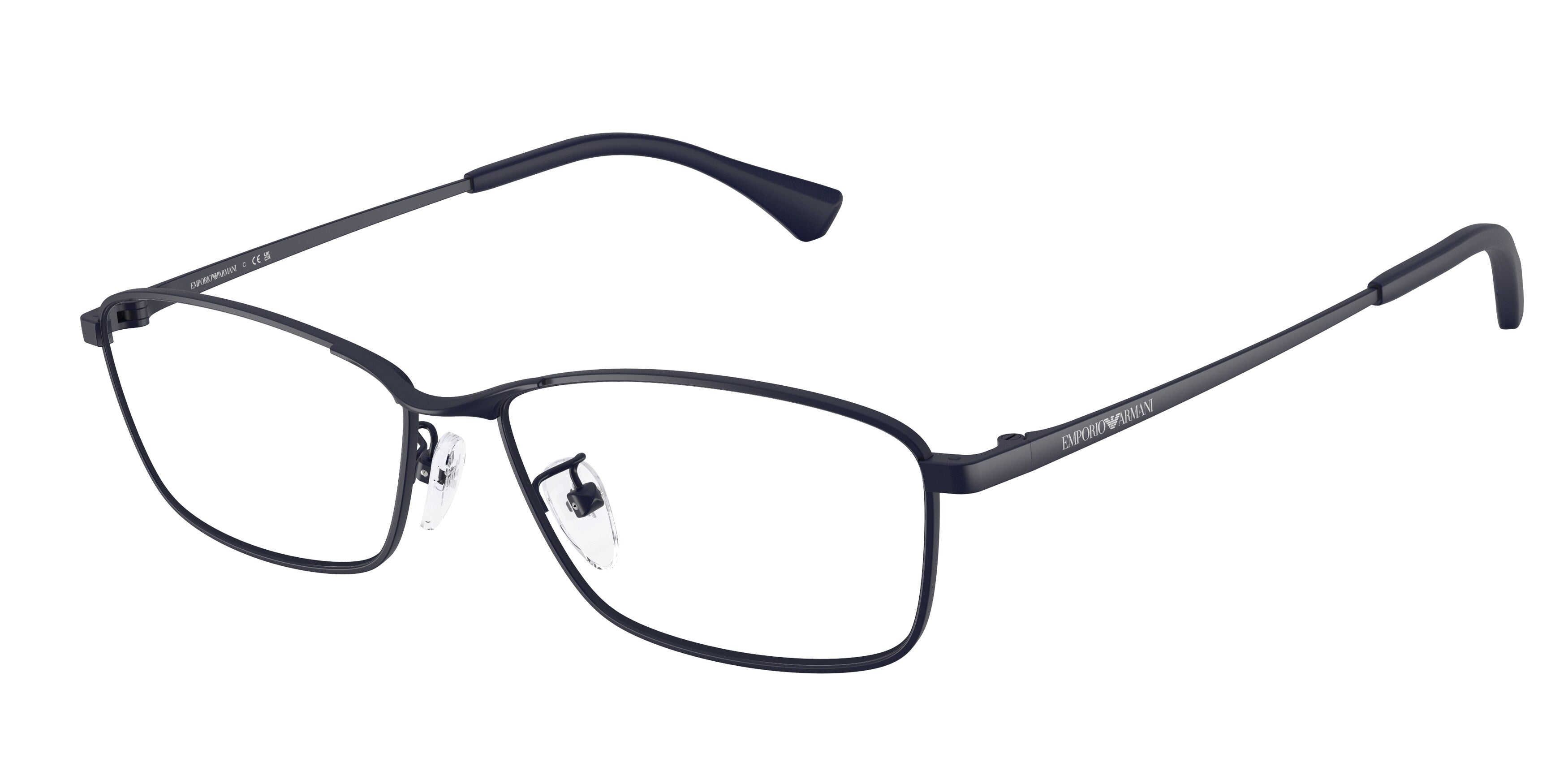 Emporio Armani Uomo Emporio Armani EA1196D 3160 Montature da vista Metallo Blu Trasparente Geometrica Normale Emporio Armani Uomo Emporio Armani EA1196D 3160 Montature da vista Metallo Blu Trasparente Geometrica Normale