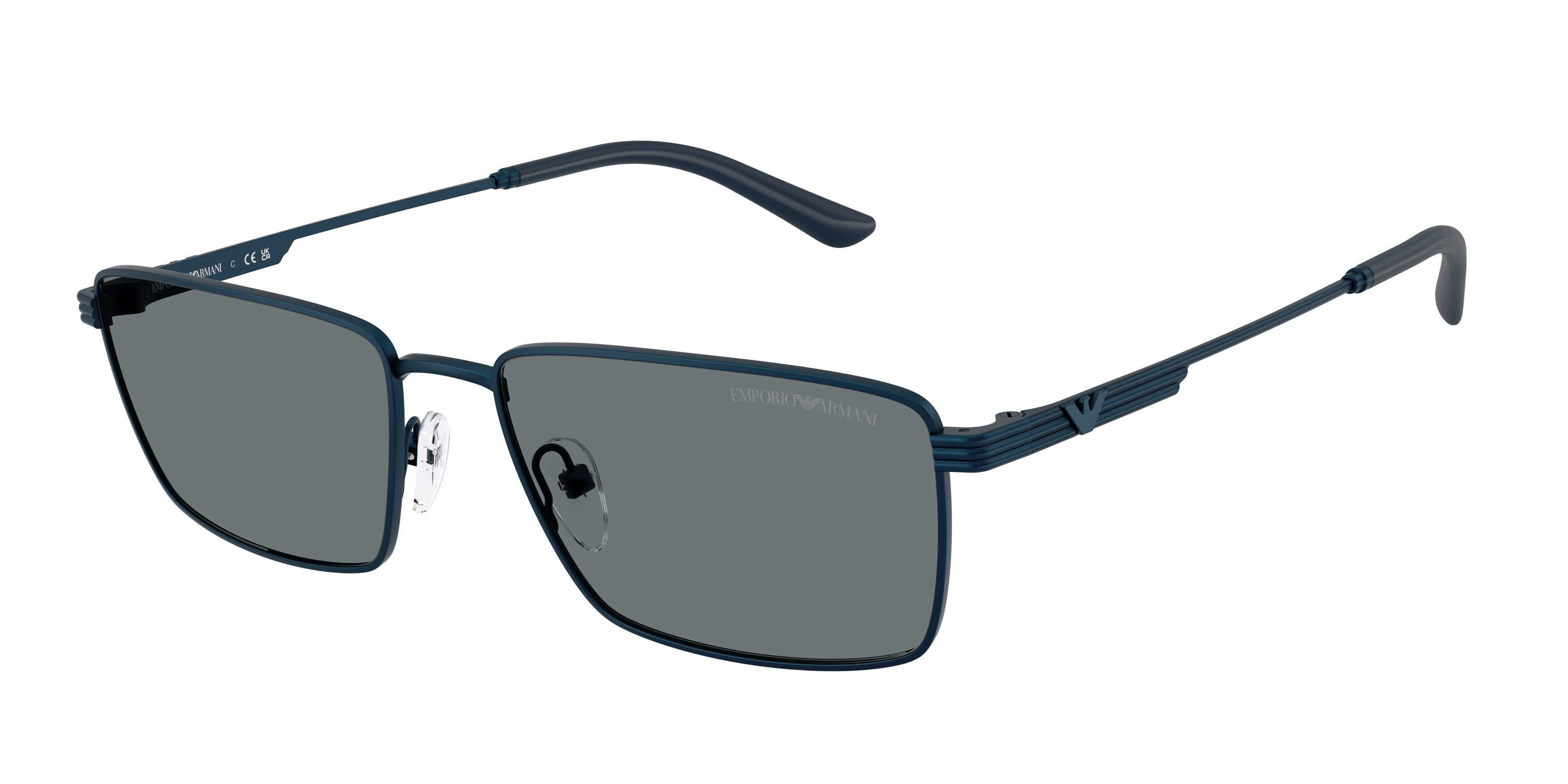 Emporio Armani Uomo Emporio Armani EA2169 342480 Occhiali da sole Metallo Blu Blu Squadrata Normale Emporio Armani Uomo Emporio Armani EA2169 342480 Occhiali da sole Metallo Blu Blu Squadrata Normale