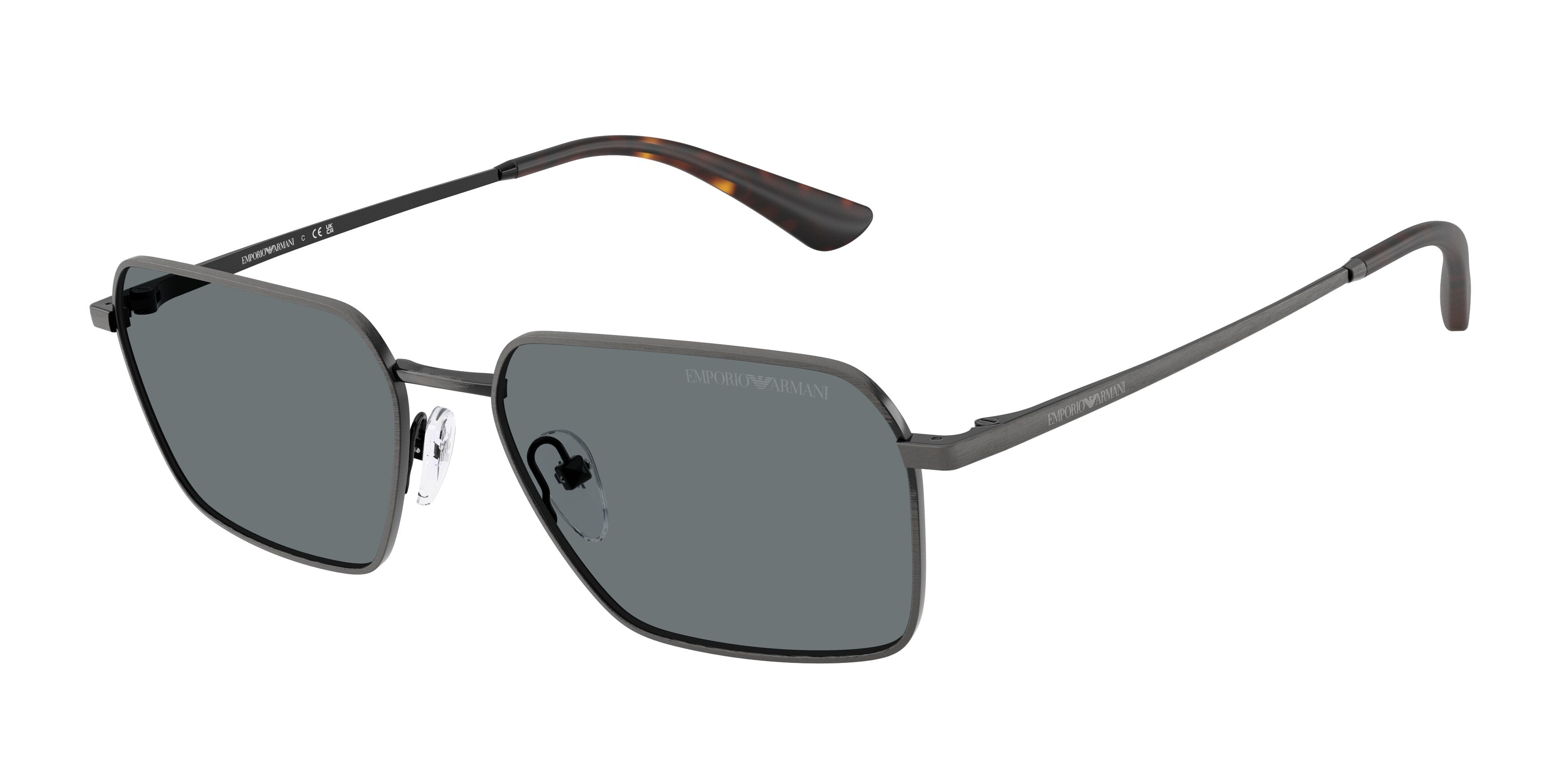 Emporio Armani Uomo Emporio Armani EA2178 344480 Occhiali da sole Metallo Argento Blu Geometrica Normale Emporio Armani Uomo Emporio Armani EA2178 344480 Occhiali da sole Metallo Argento Blu Geometrica Normale