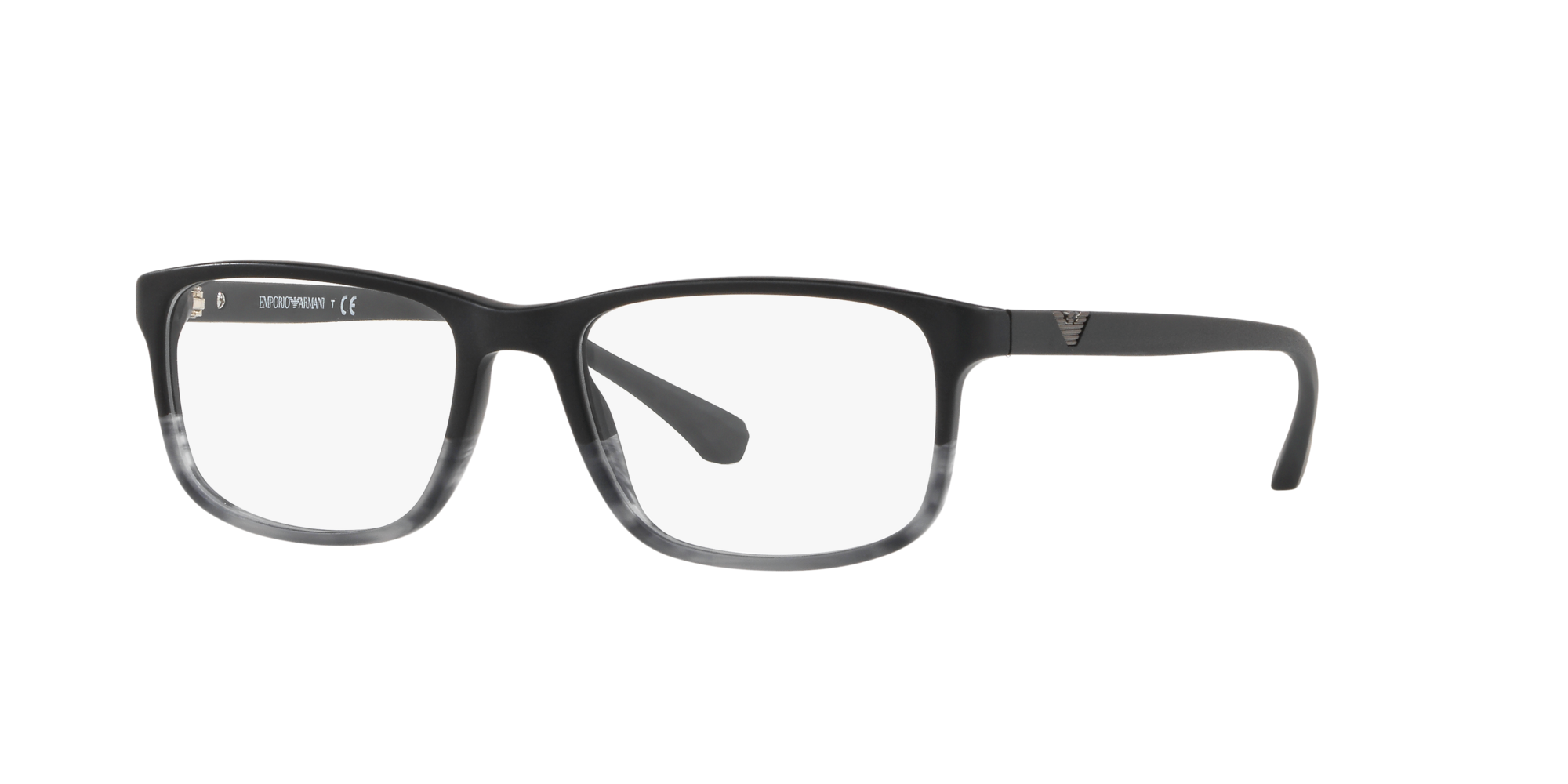 Emporio Armani Uomo Emporio Armani EA3098 5566 Montature da vista Acetato Nero Squadrata Normale Emporio Armani Uomo Emporio Armani EA3098 5566 Montature da vista Acetato Nero Squadrata Normale